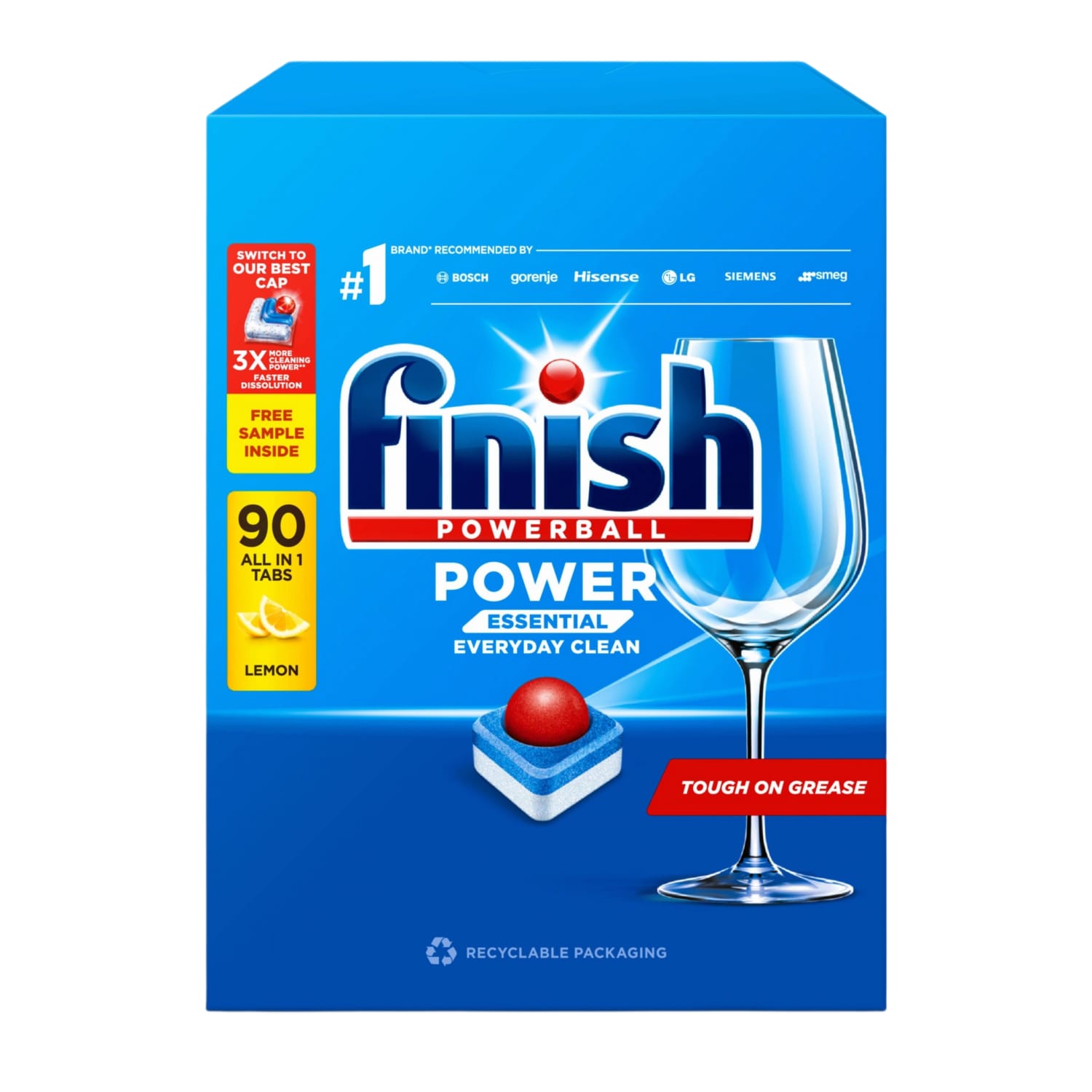 Nõudepesum. tabletid Finish Essential 90tk