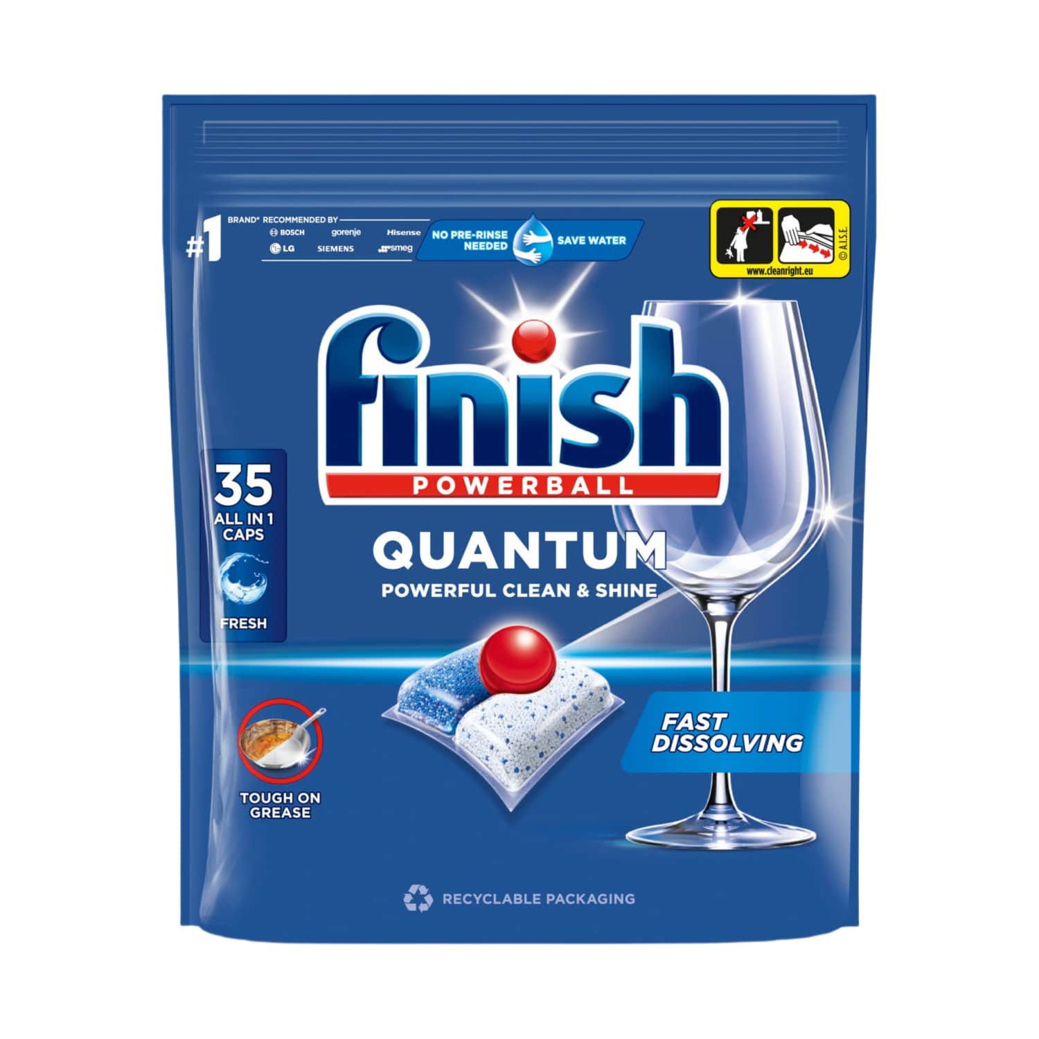 Indų plov. kaps. FINISH QUAN.ALLin1, 35 vnt