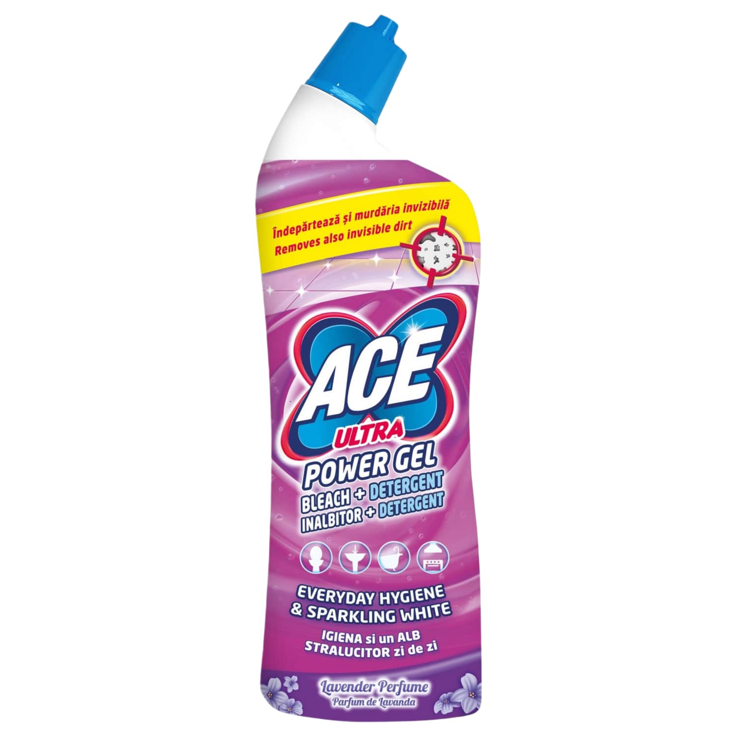 Gelinis vonios valikl. ACE LAVENDER, 750 ml