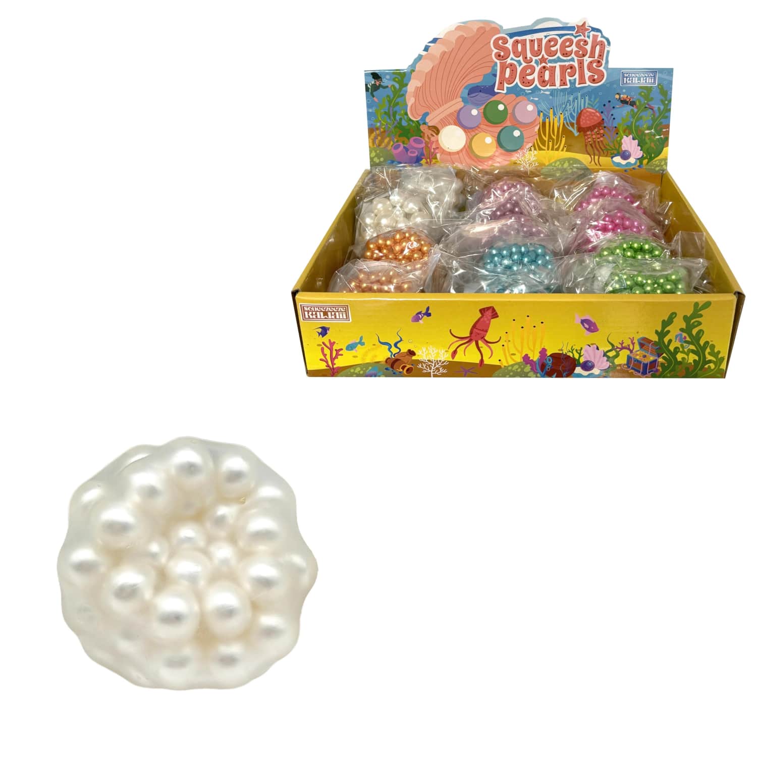 Suspaudžiamas žaislas KRASS PERLAI