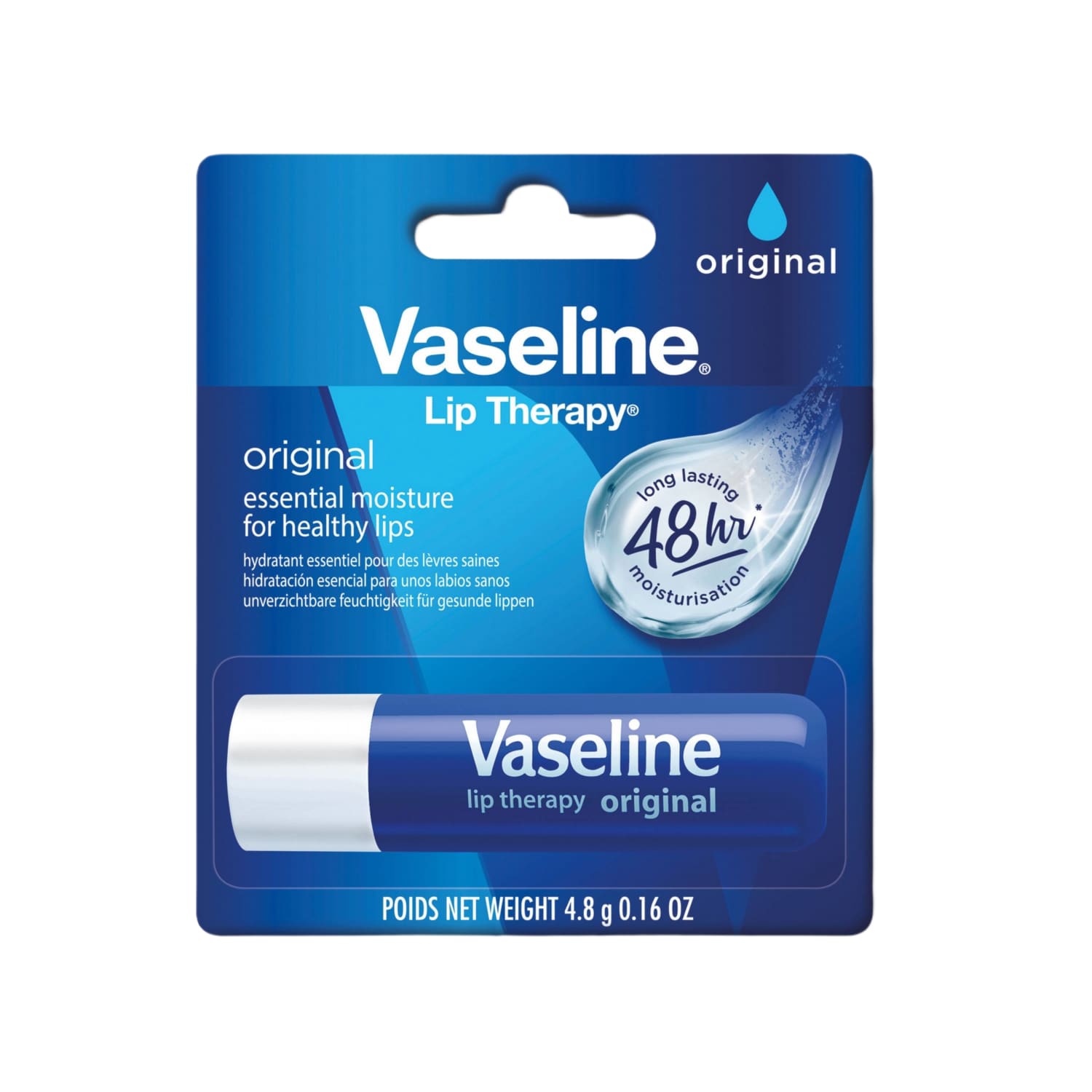 Huulepalsam Vaseline Original 4,8g