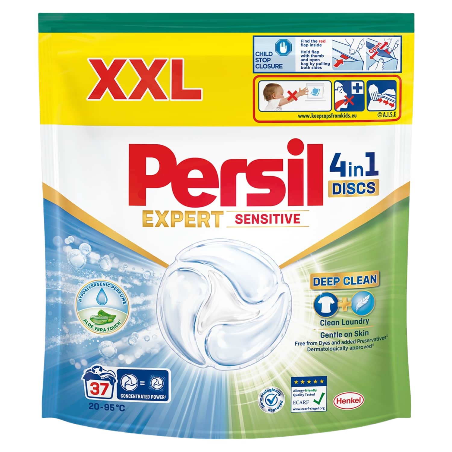 Pesukapslid Persil  Sensitive 37tk