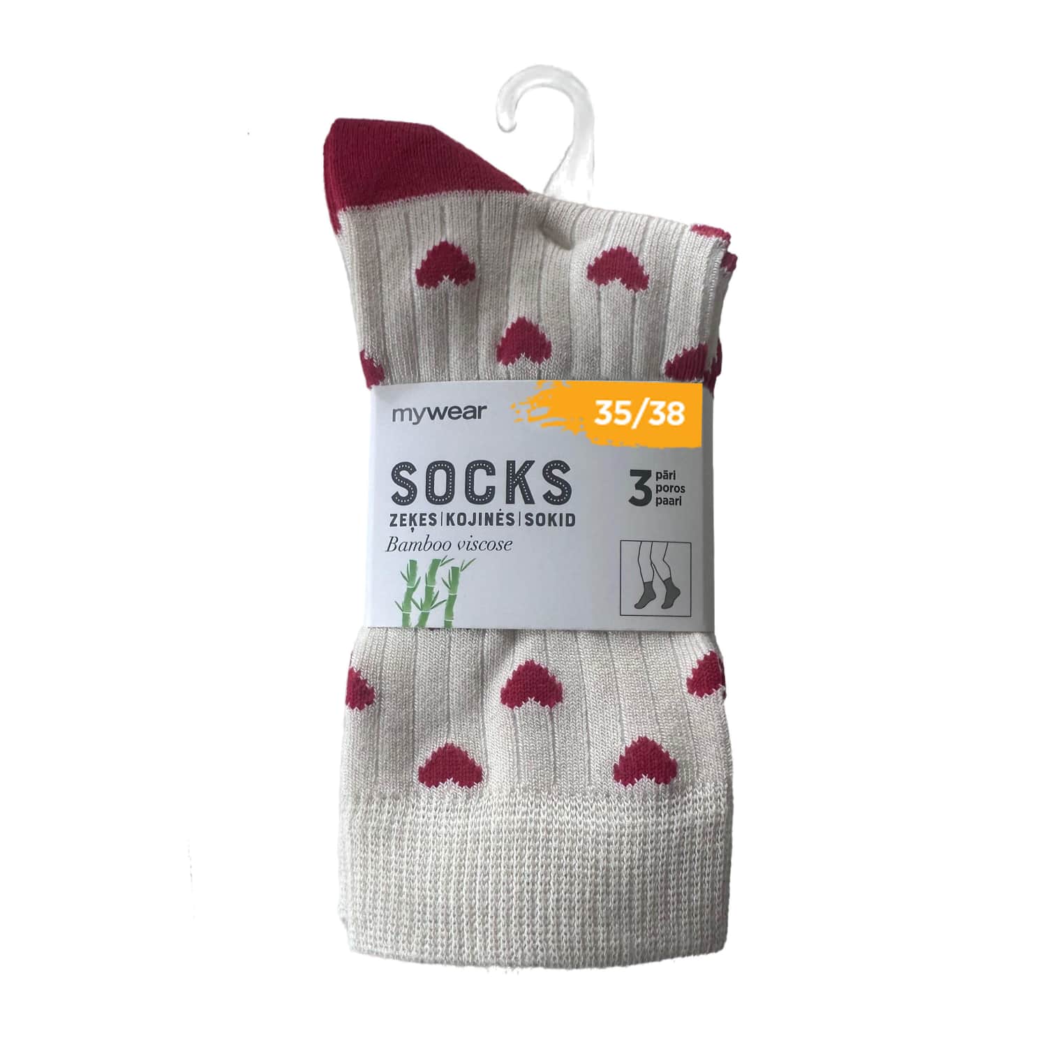 Laste sokid Mywear 3 paari 35/38