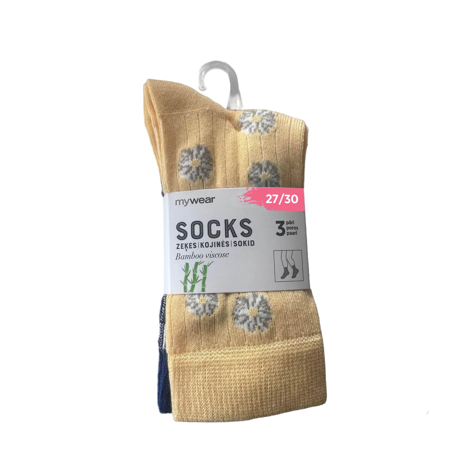 Vaikiškos kojinės Mywear 3 poros 27/30