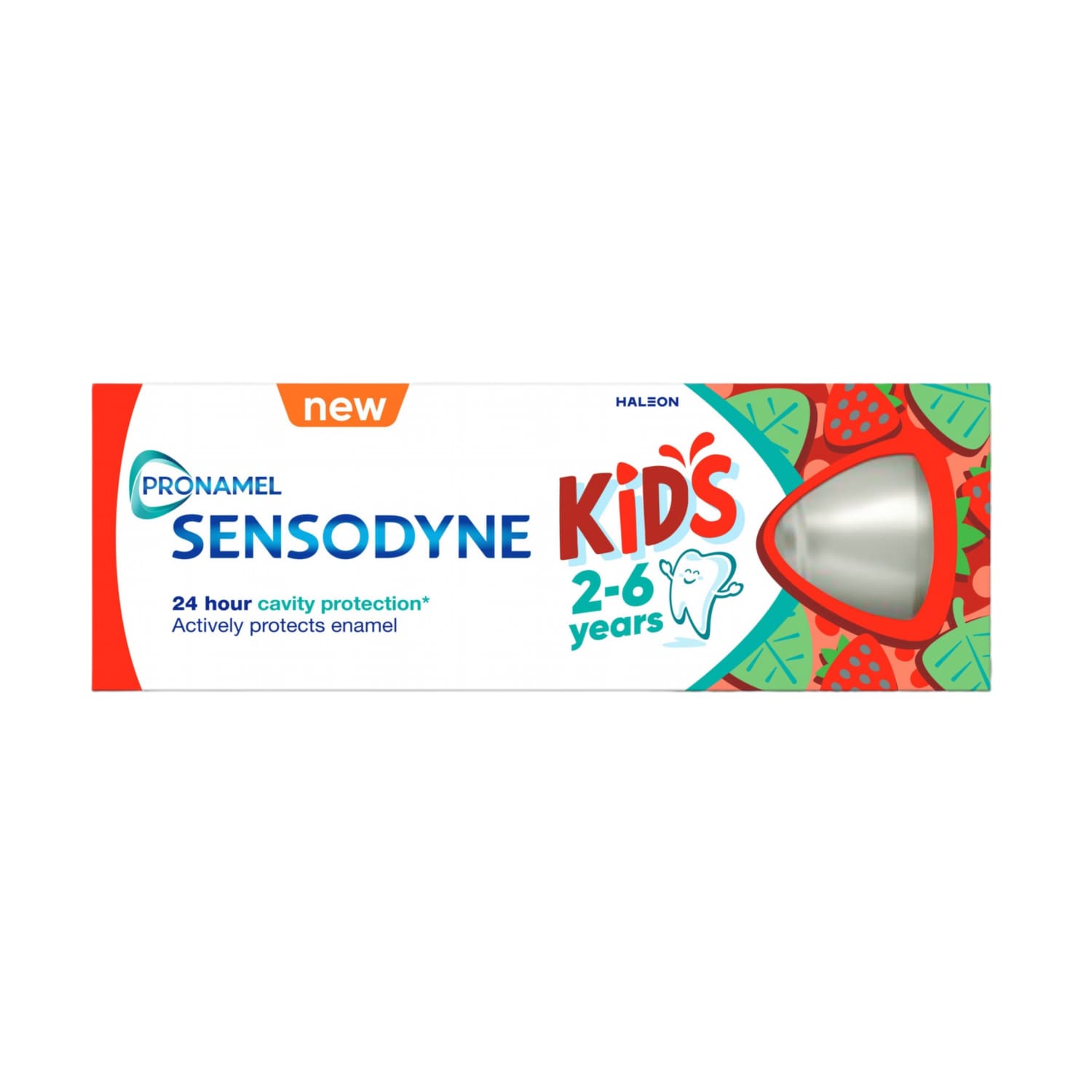 D. pasta SENSODYNE KIDS B.TW., 2-6 m., 50 ml