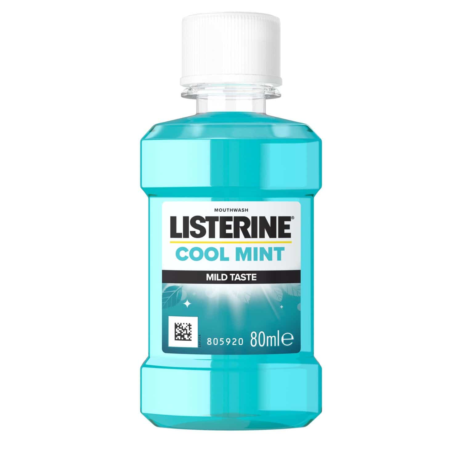 Burnos skal. sk. LISTERINE COOLM. MILD, 80 ml