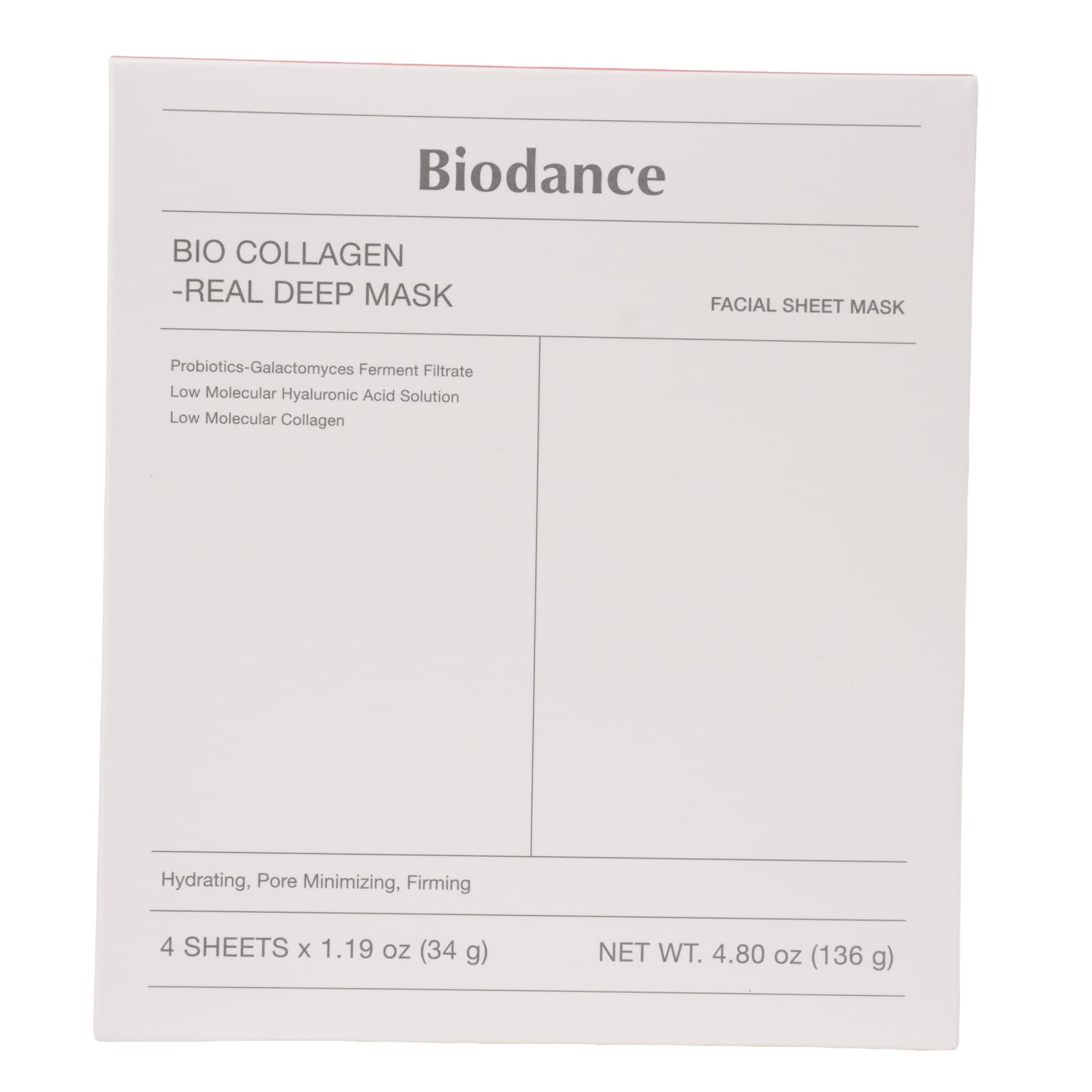 Mask Biodance Bio Collagen Real Deep  4tk