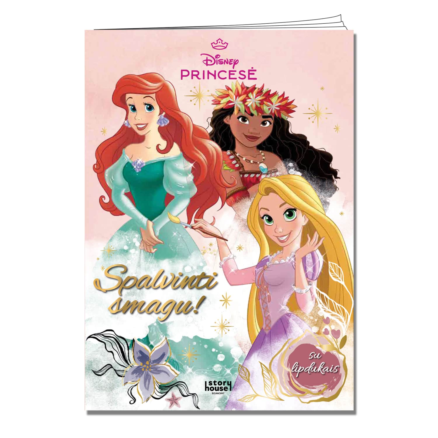 Spalv. kn. PRINCESĖ. SPALVINTI SMAGU