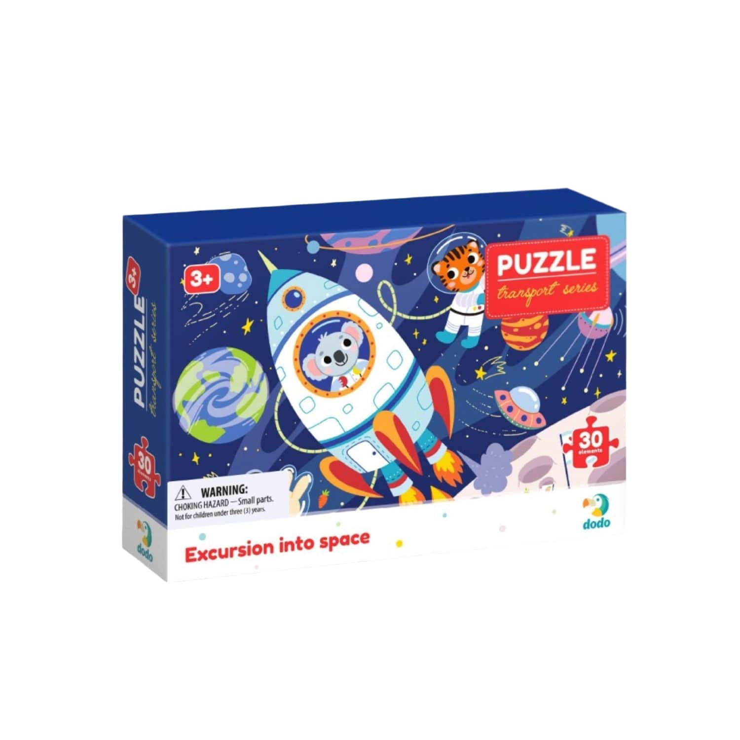 Dėlionė Kosminė Kelionė DODO, 30 det.