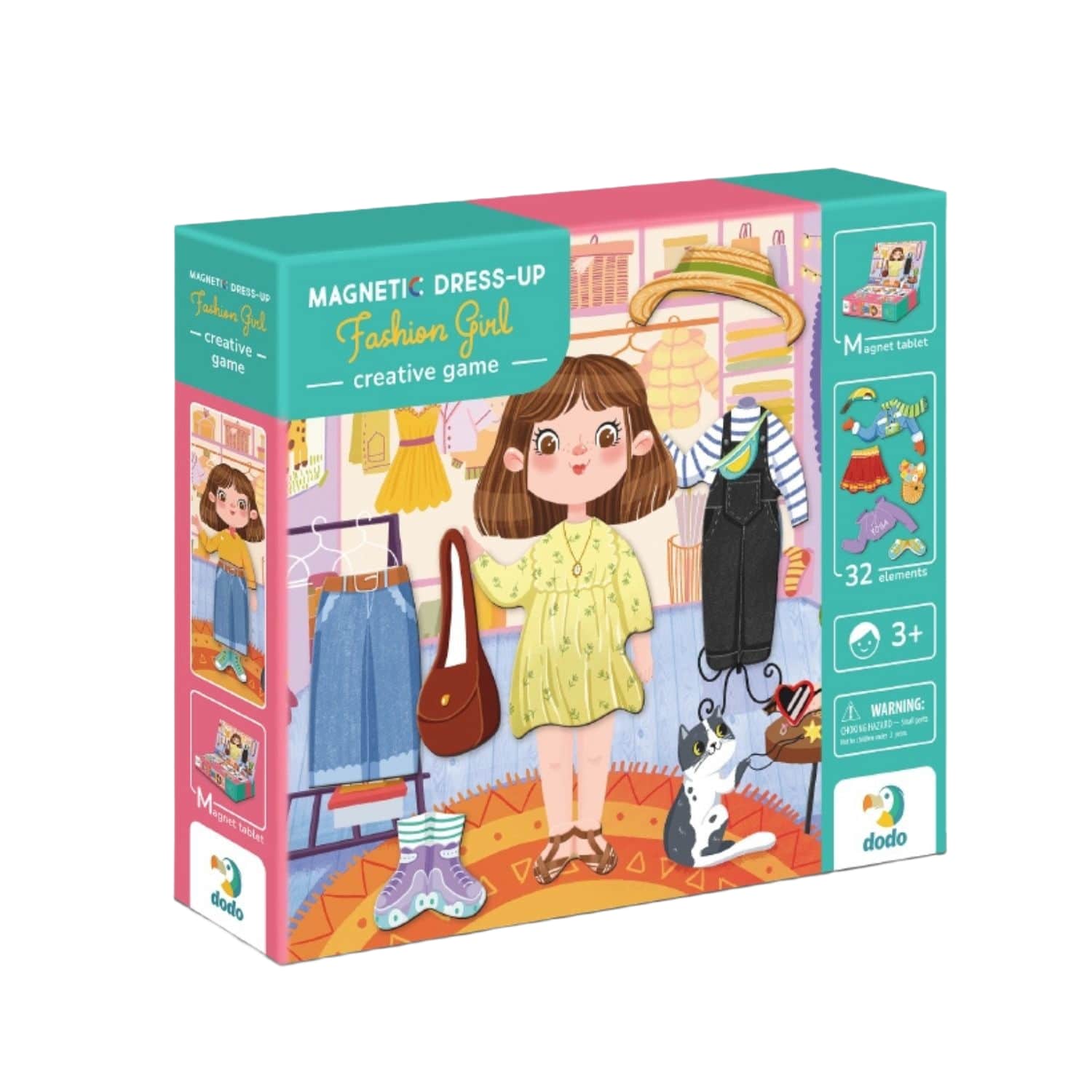 Magnetiline mäng Dress-up Fashion Girl