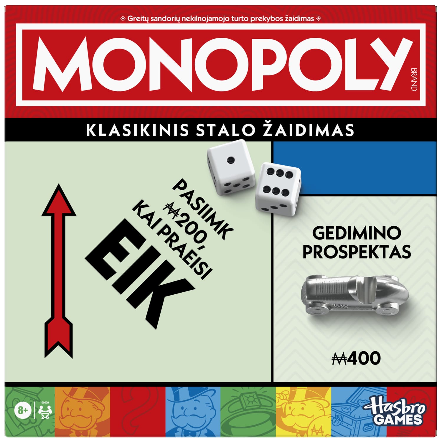 Žaidimas MONOPOLY REFRESH LT G0009