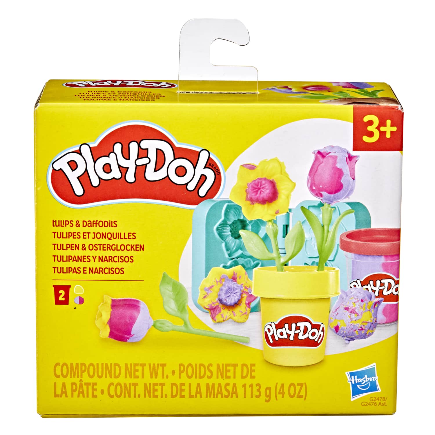 Komplekts Play Doh Lil flowers G2476