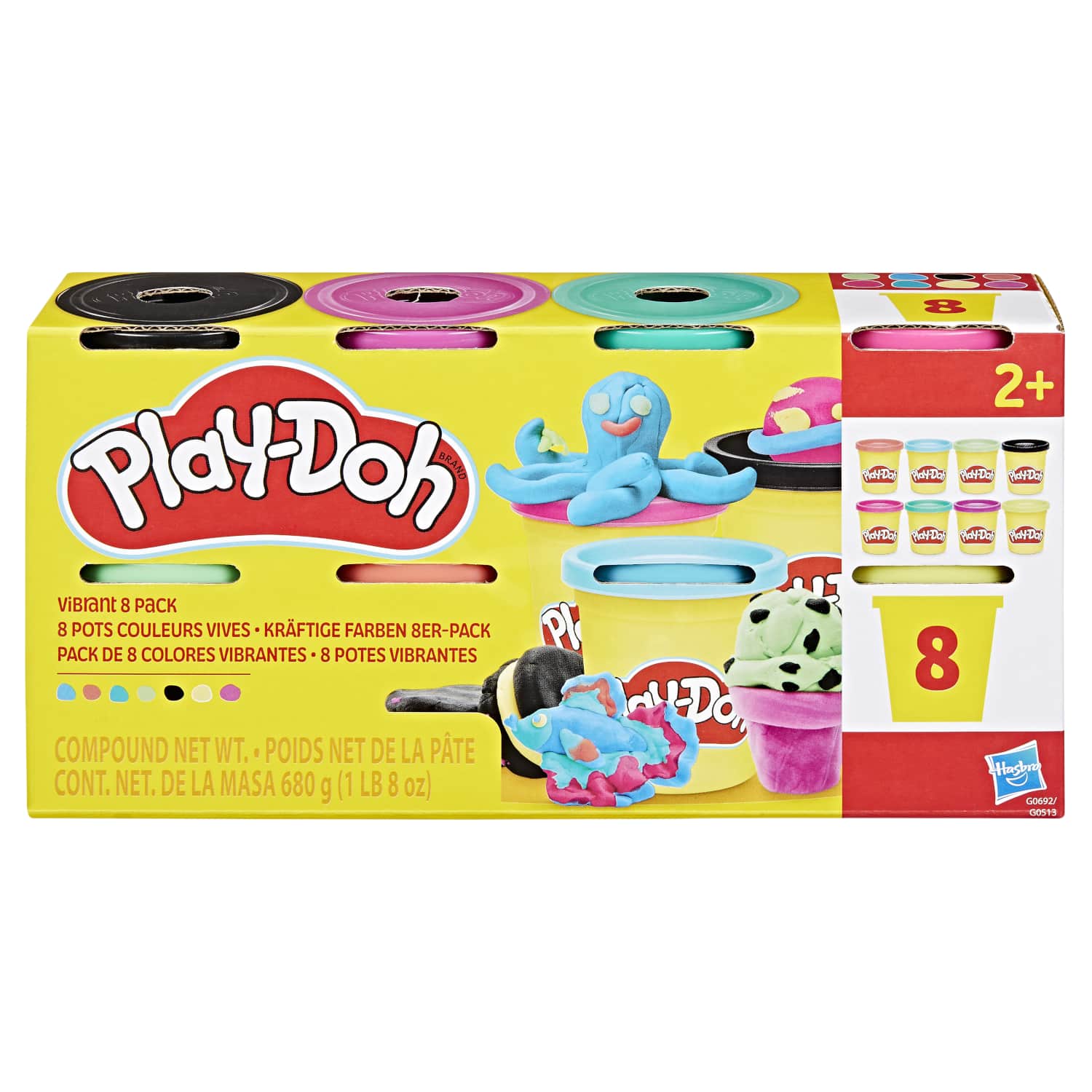 Plastilīns Play Doh 8 paka G0513