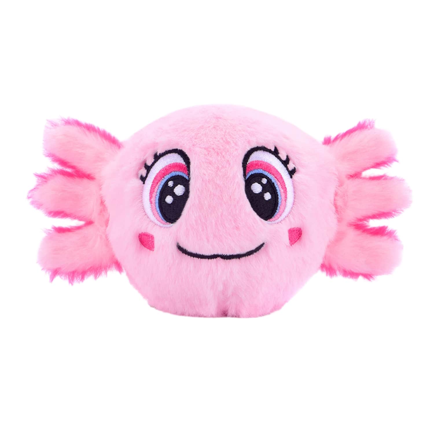 Rotaļlieta Bubbles rozā aksolotls