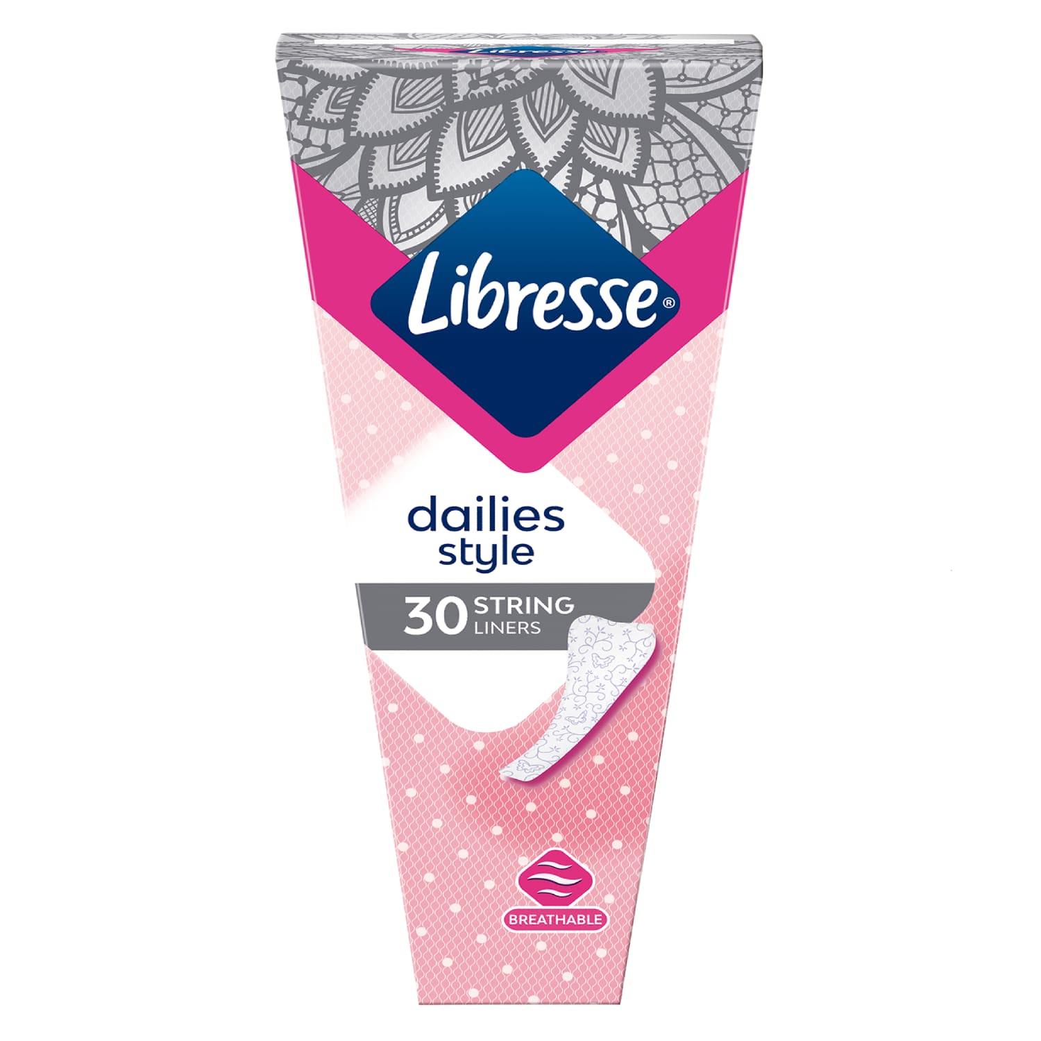 Kasdieniai įklotai LIBRESSE STRING, 30 vnt.