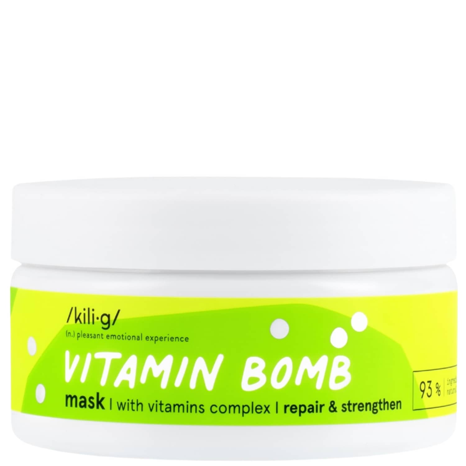 Plaukų kaukė KILIG VITAMIN BOMB, 200 ml