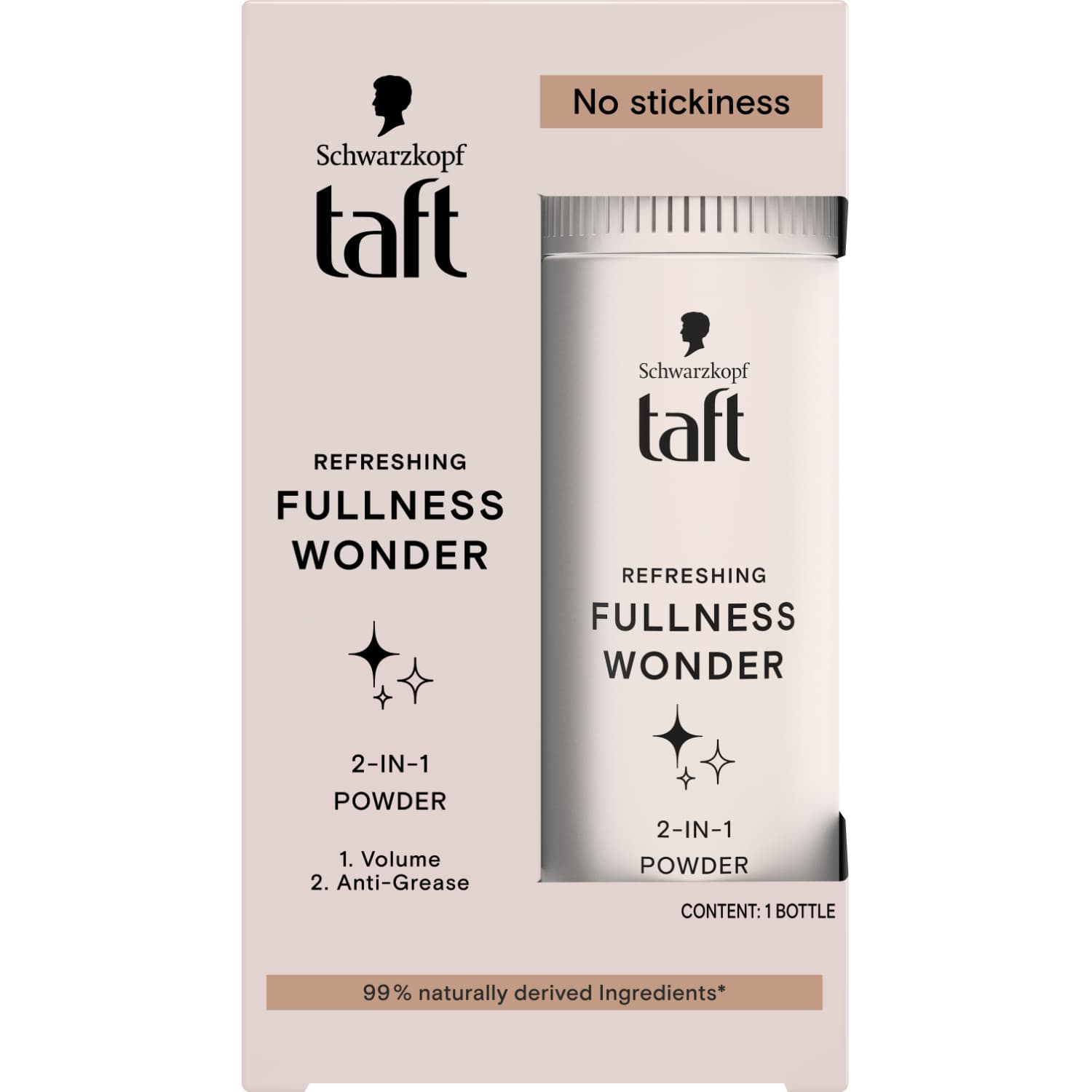 Pudra plaukams TAFT FULL&FRESH, 10 g