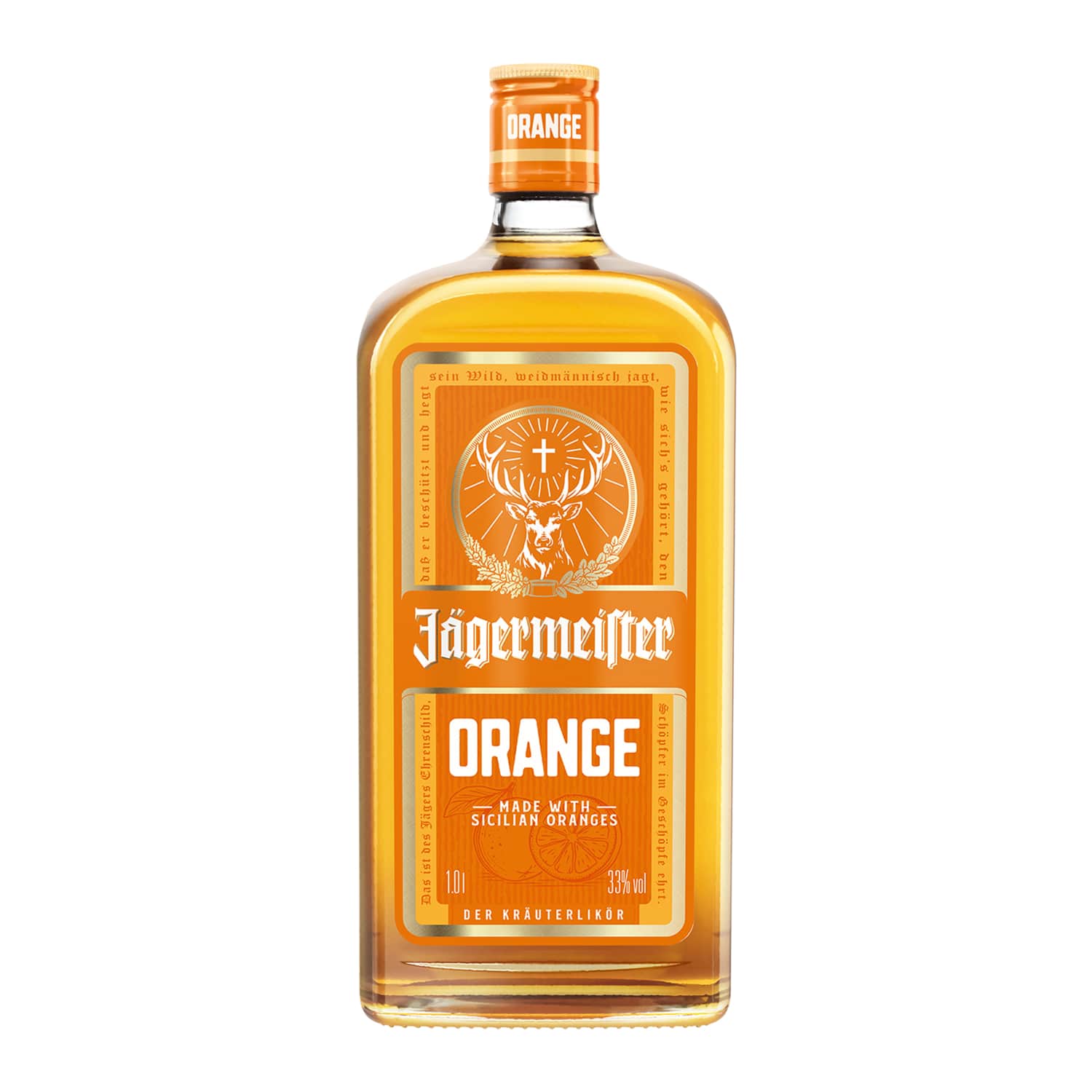 Liķieris Jägermeister Orange 33% 1l
