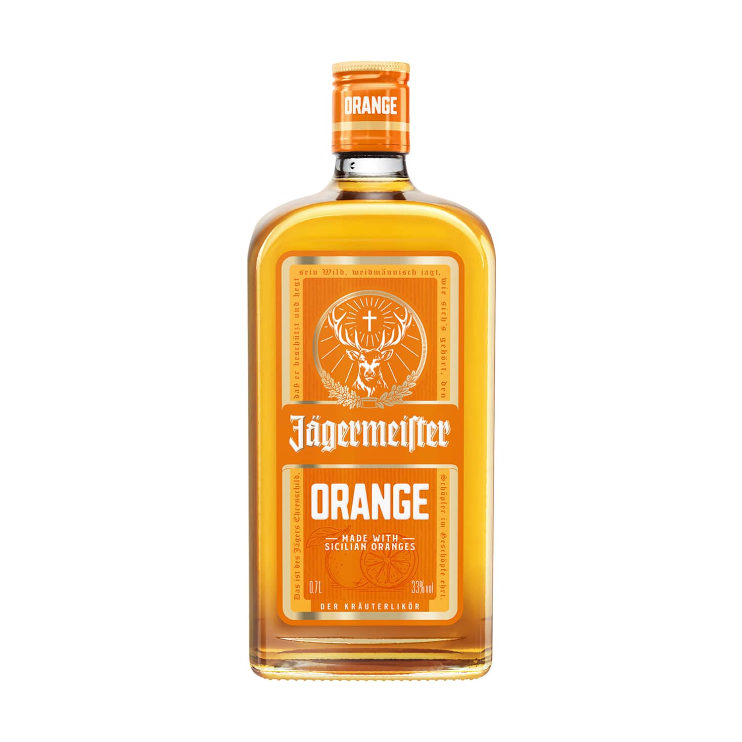 Liķieris Jägermeister Orange 33% 0,7l