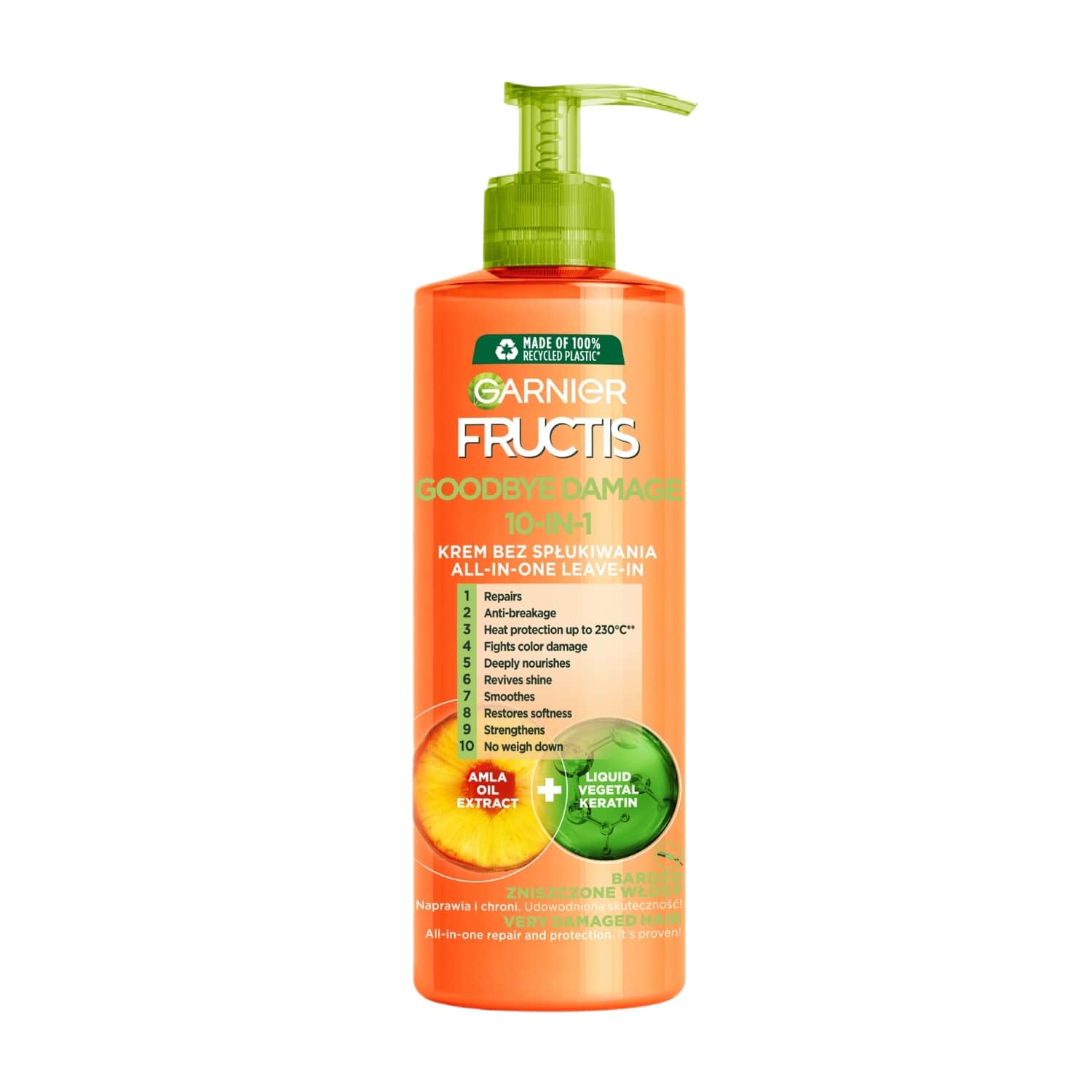Plaukų kremas FRUCTIS GOODBYE DAMAGE, 400 ml