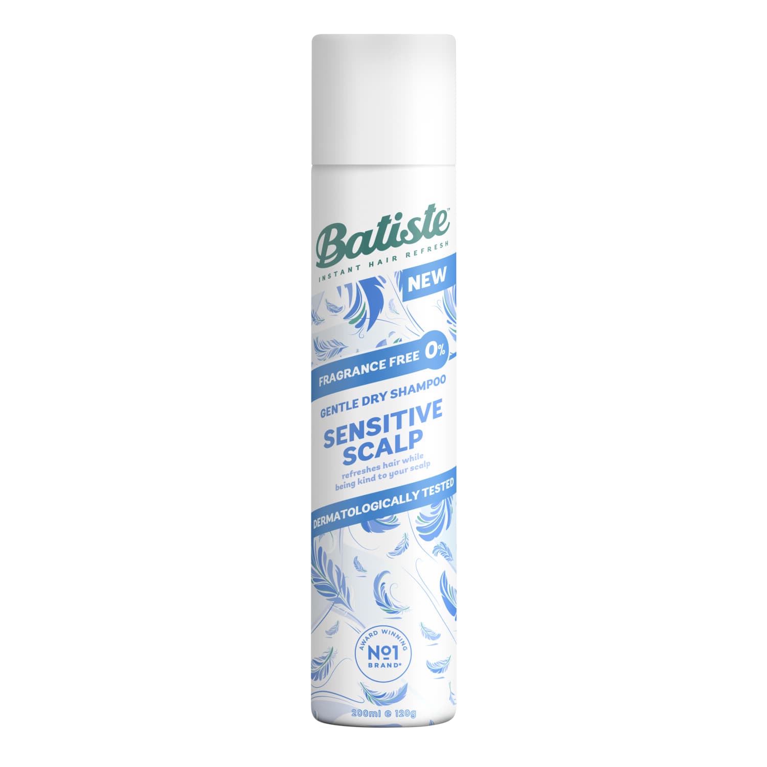 Sausas šampūnas BATISTE SENSITIVE, 200 ml