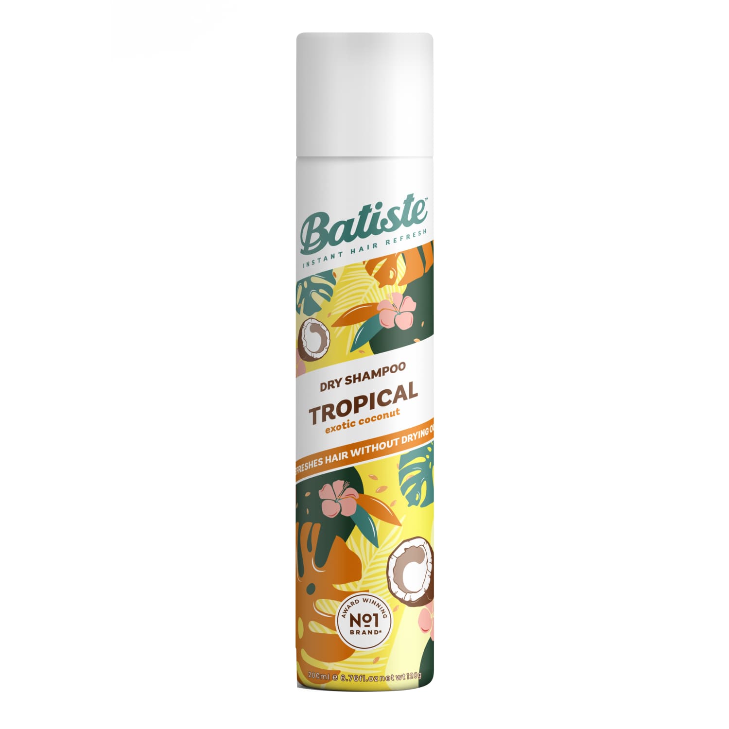 Sausais šampūns Batiste Tropical 200ml