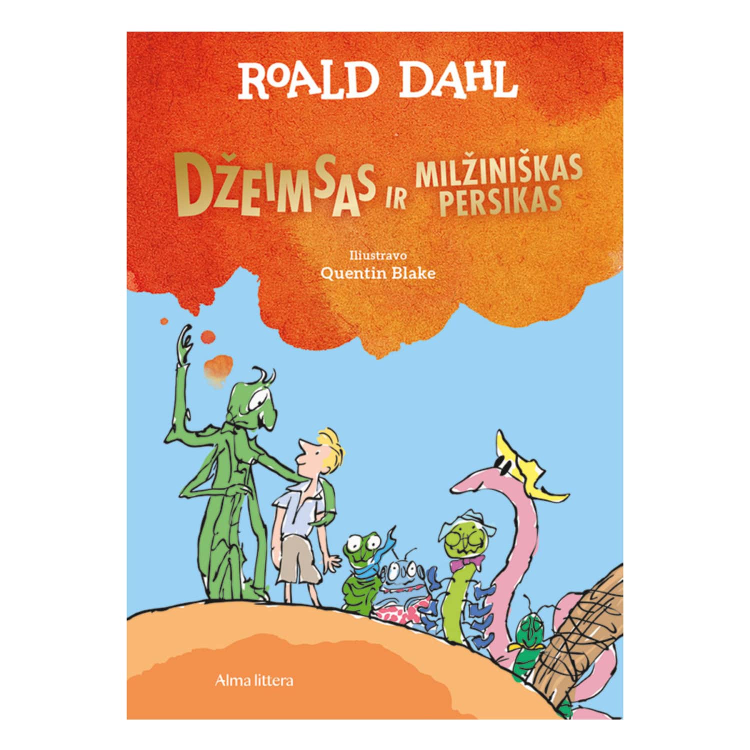 Knyga DŽEIMSAS IR MILŽINIŠKAS PERSIKAS
