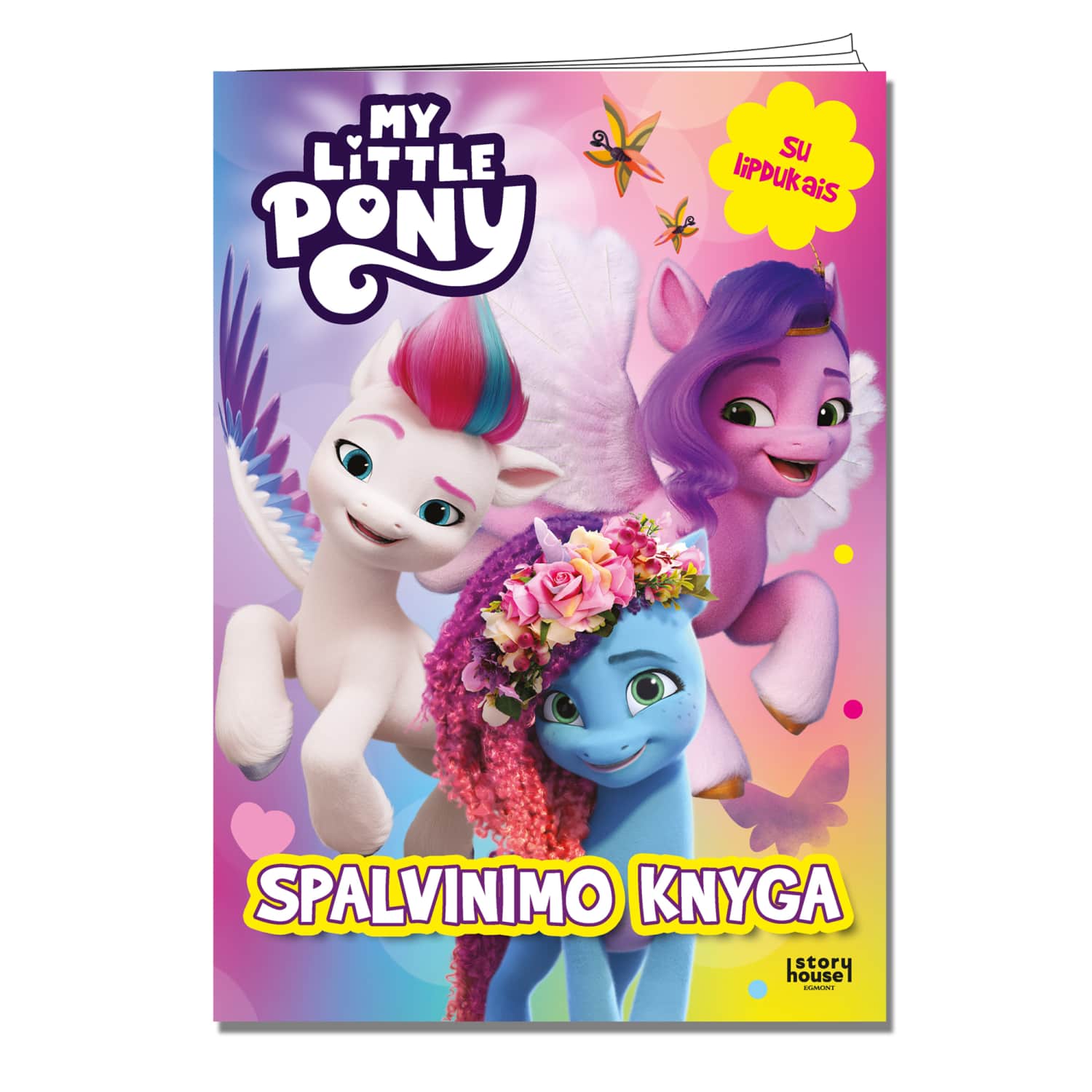 Spalv. kn. MY LITTLE PONY. SU LIPDUKAIS