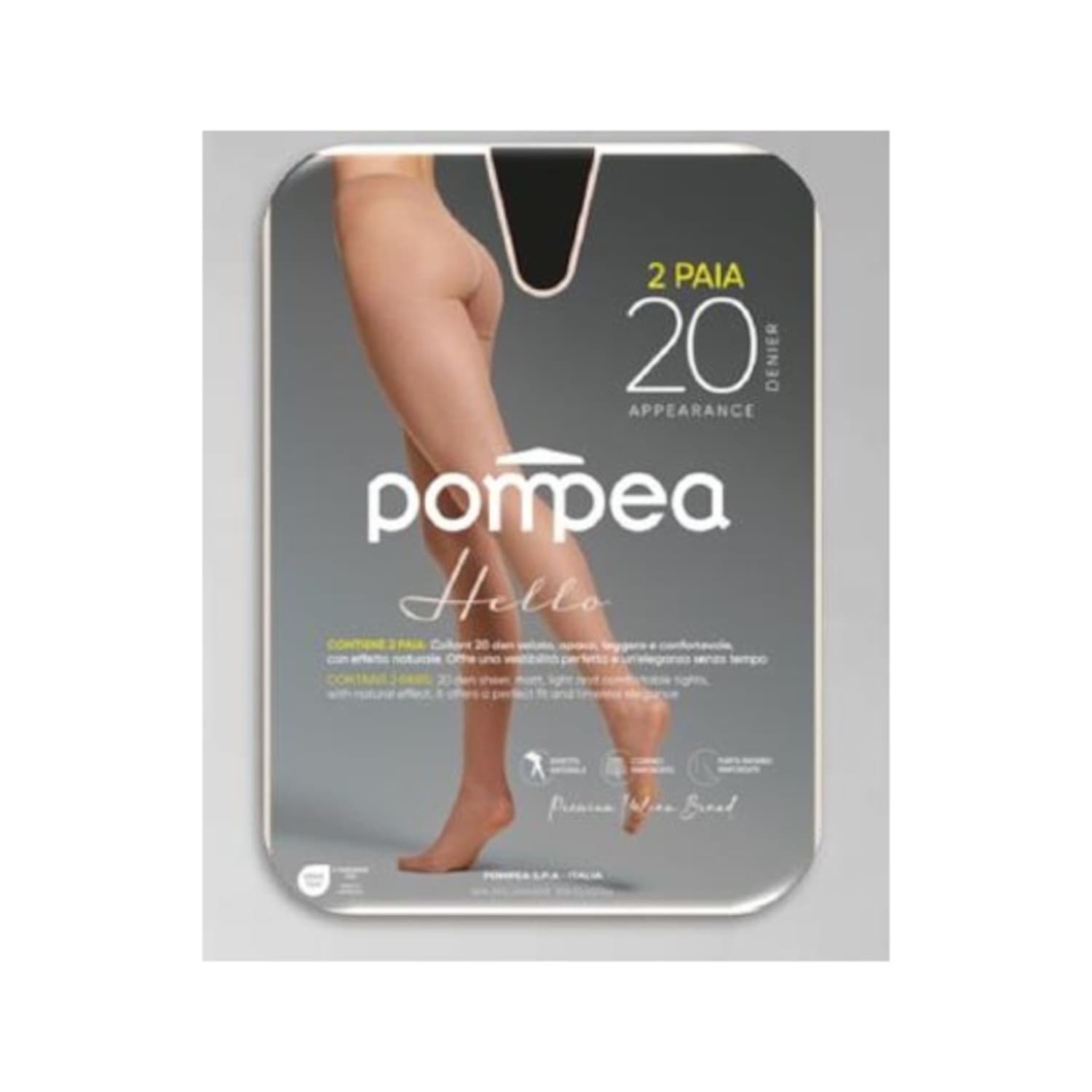 skp Pompea Hello 20x2pr polv. dorata XL