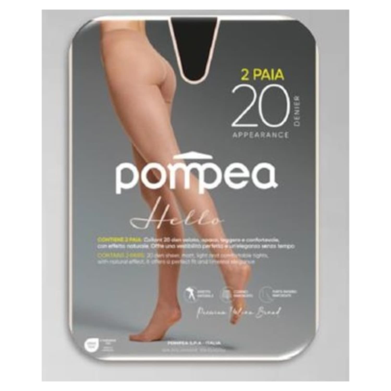 skp Pompea Hello 20x2pr polv. dor 3-M