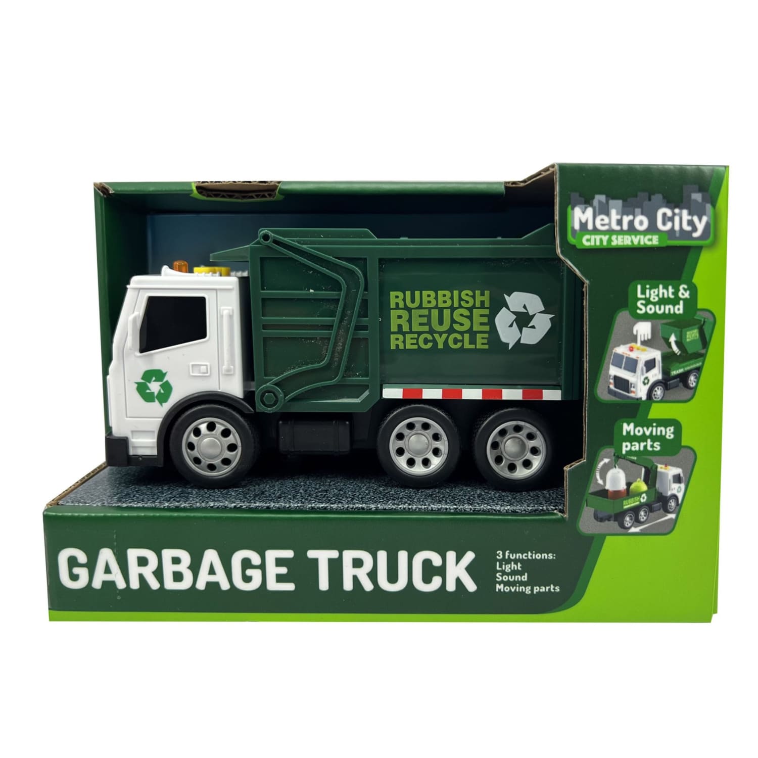Prügiauto 1:24 häälte ja tuledega