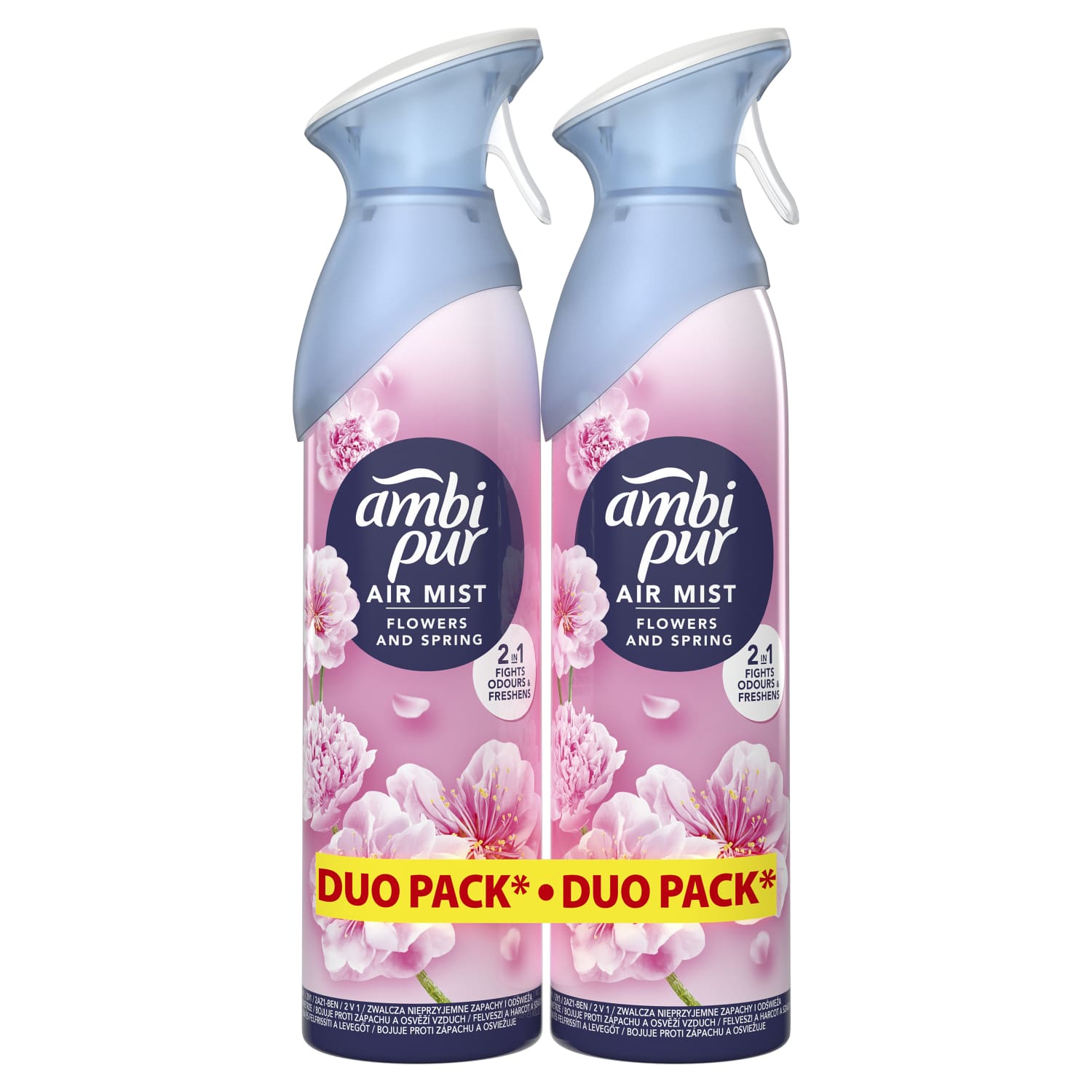 Gaisa atsv. Ambi Pur Flowers&Spring 2x185ml