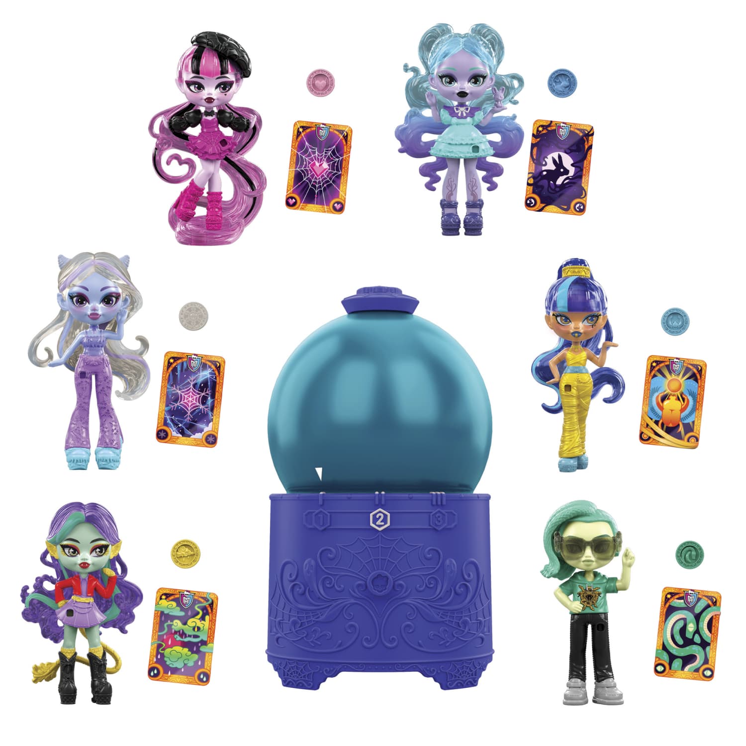Lėlė MONSTER HIGH CRYSTAL BALL, AW25