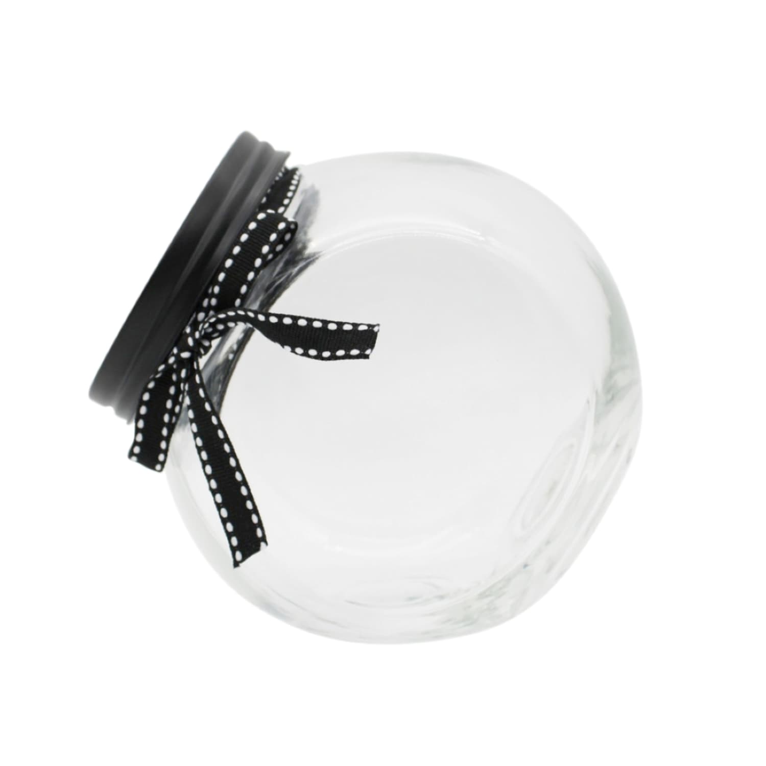 Stikla burka ar vāku un lenti 1,5l CH25