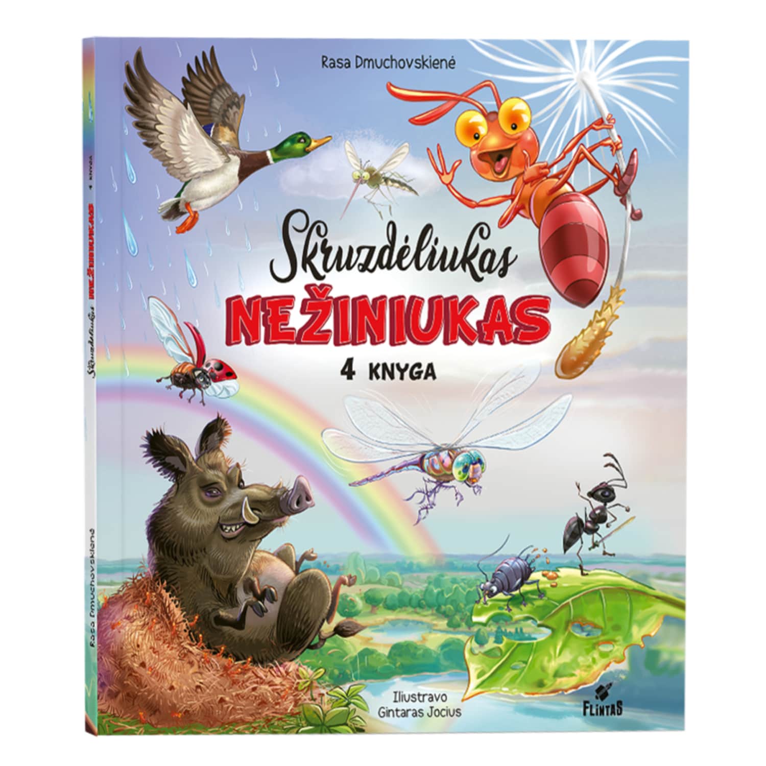 Knyga SKRUZDĖLIUKAS NEŽINIUKAS 4 KNYGA