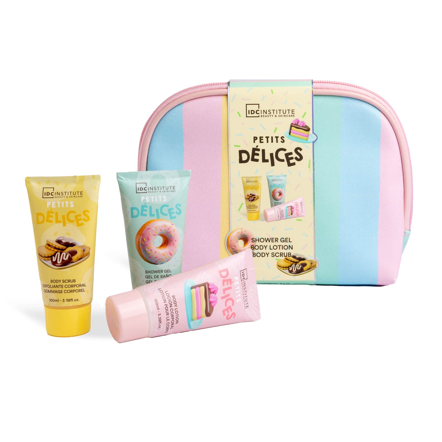 Rinkinys IDC INSTITUTE PETITS DELICES, 3 vnt.