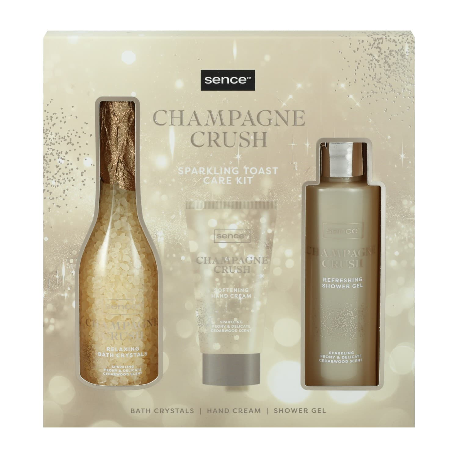 Dāv.kom.Sence Collection Champagne Cr.N.3gab.