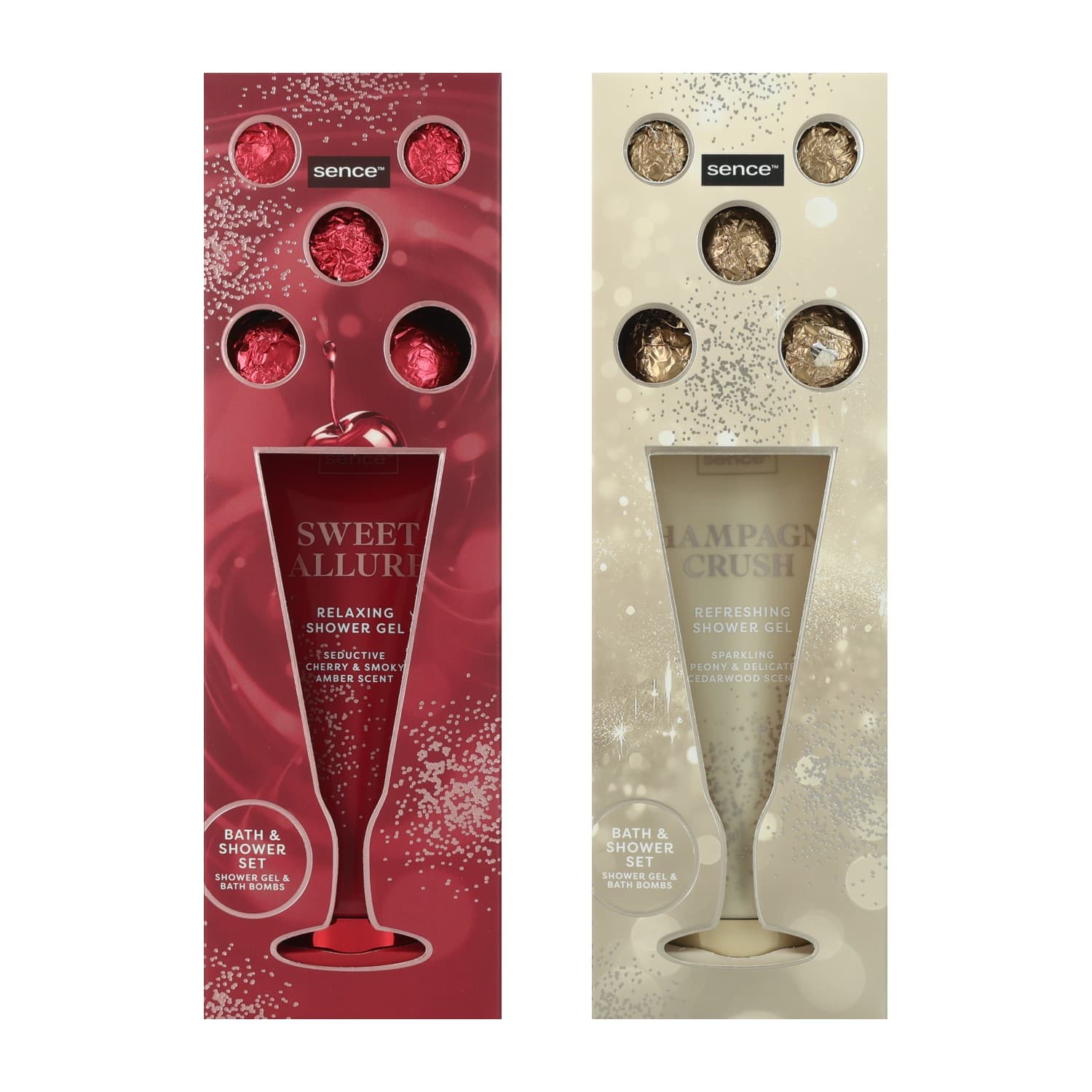 Dušo želė NIGHT LUXE, 2 rūšys, 150 ml