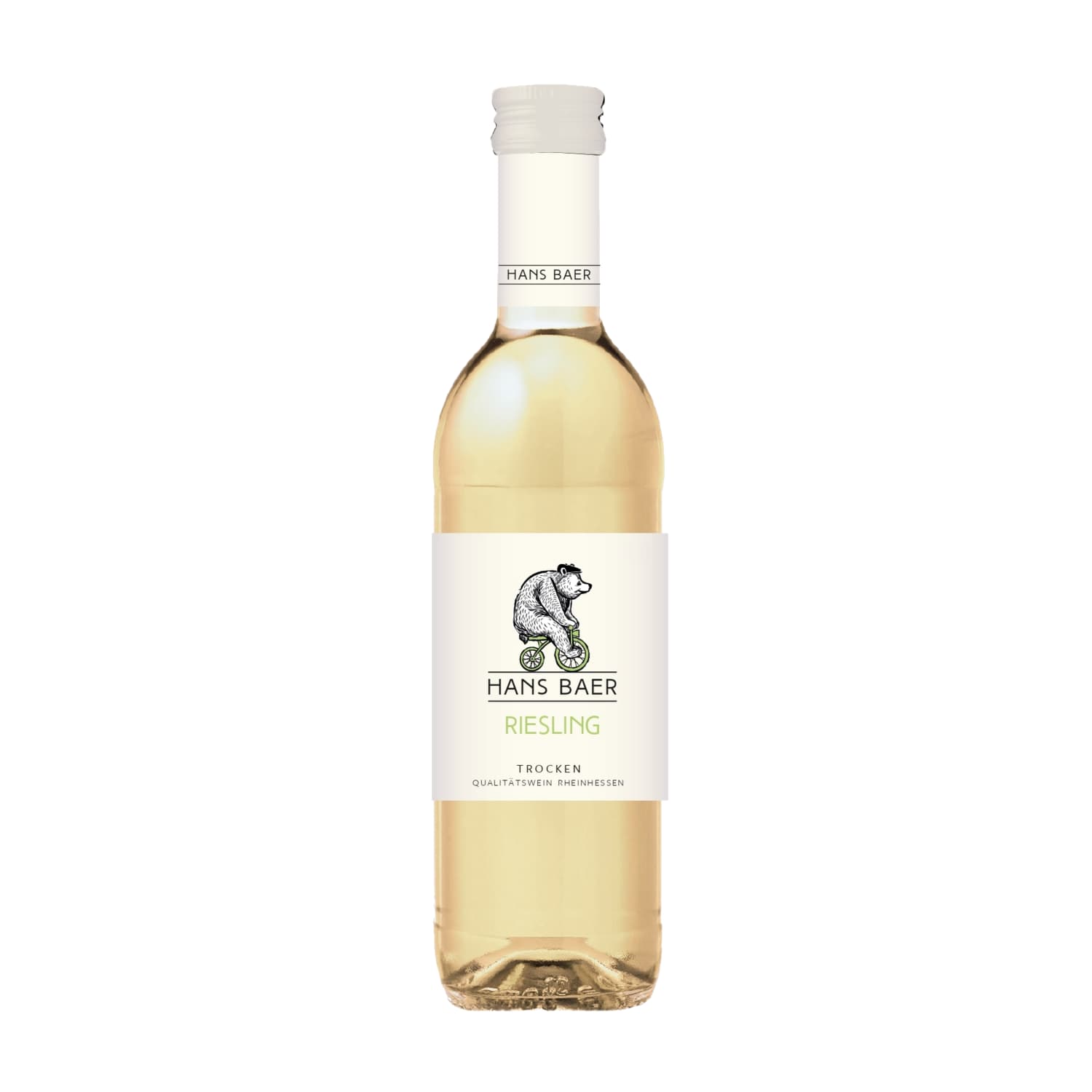 Baltvīns Hans Baer Riesling sauss 11% 0,25l