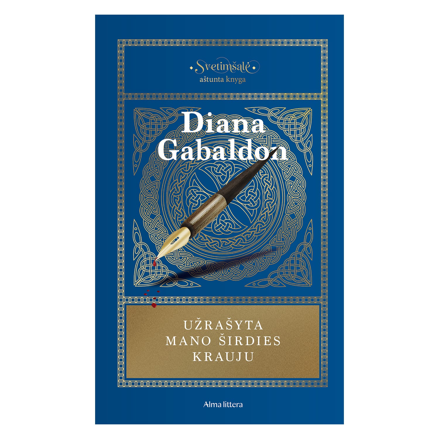 Knyga UŽRAŠYTA MANO ŠIRDIES KRAUJU. 8 KNYGA