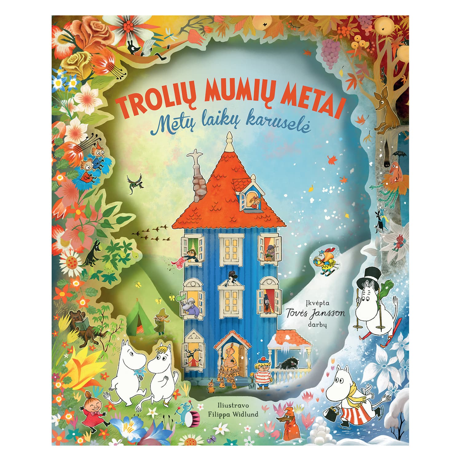 Knyga TROLIŲ MUMIŲ METAI. METŲ LAIKŲ KARUSELĖ