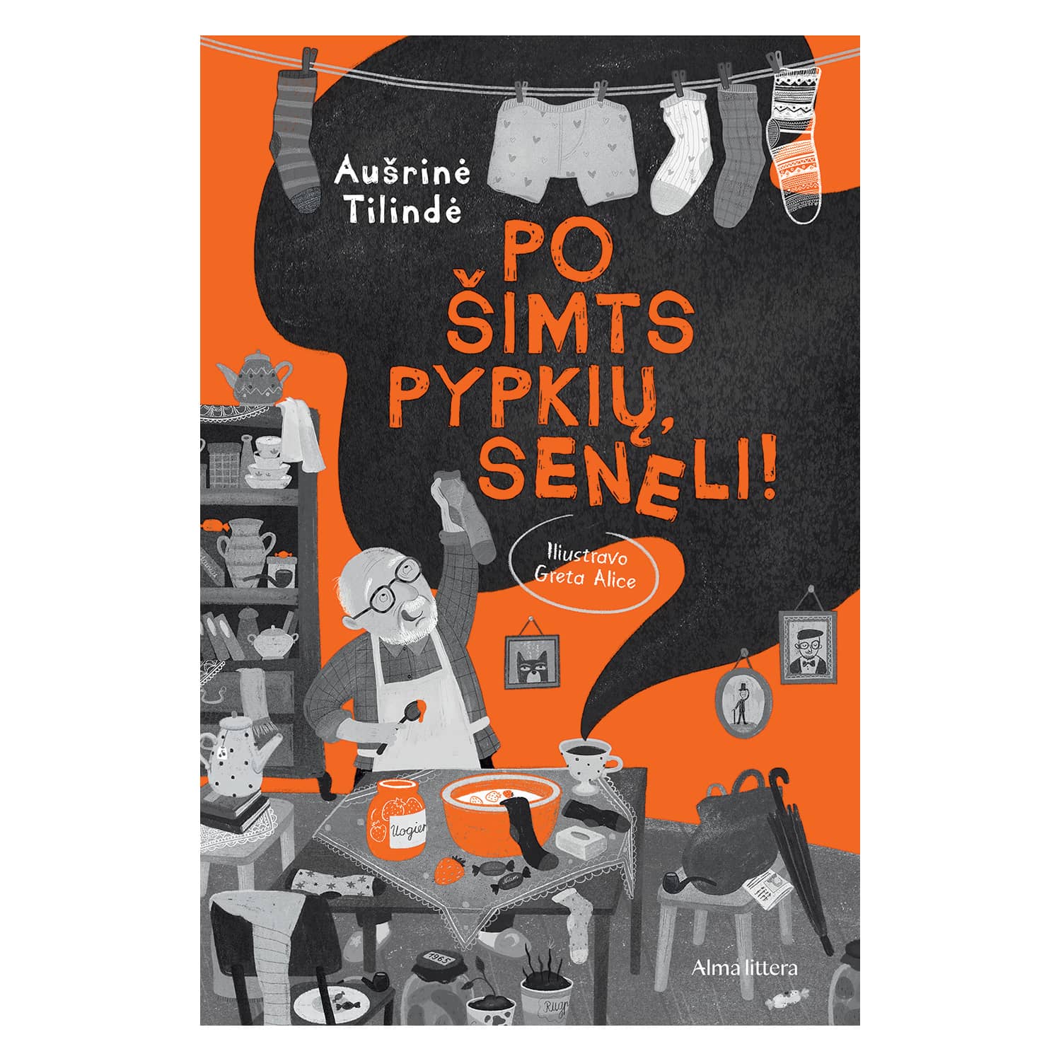 Knyga PO ŠIMTS PYPKIŲ, SENELI!