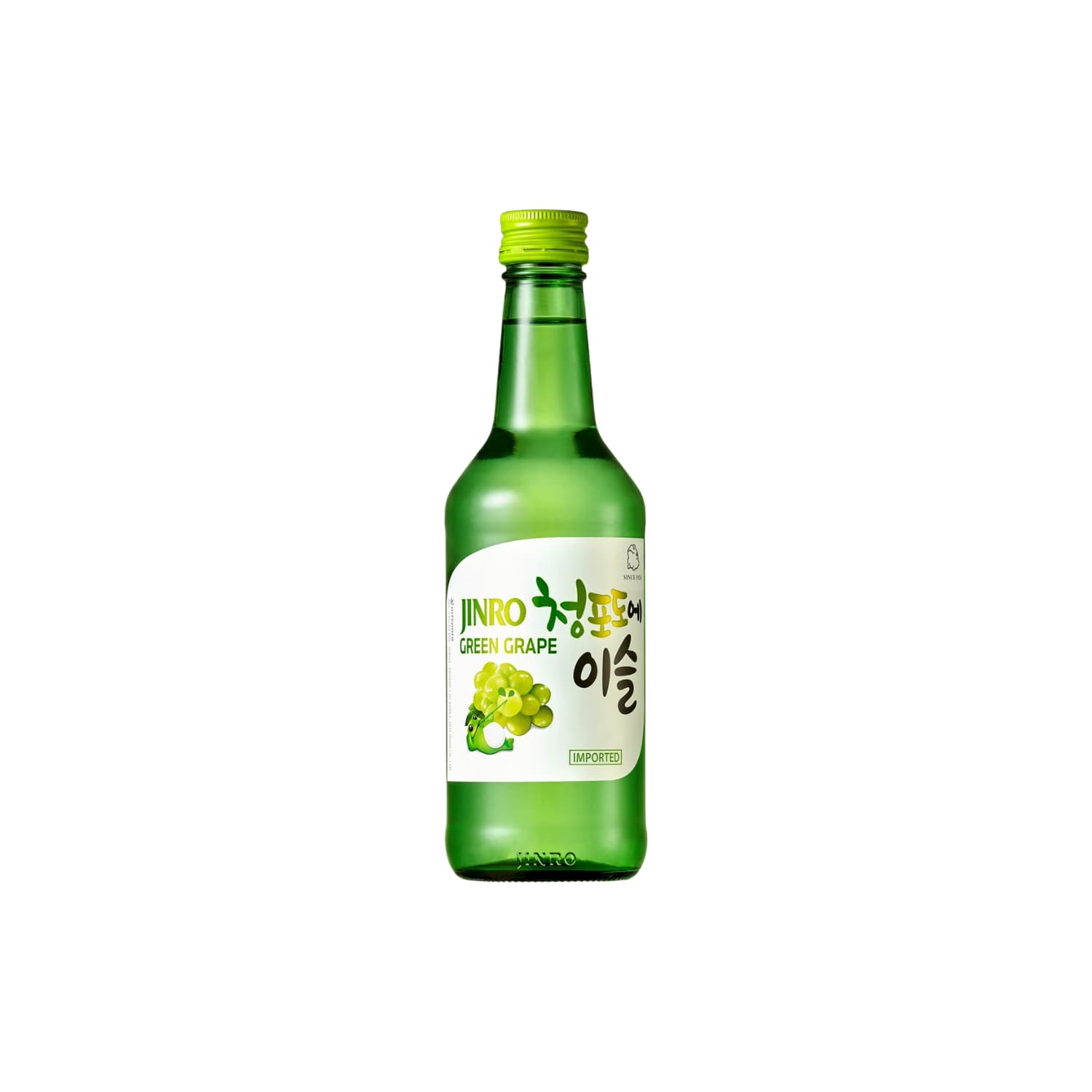 Soju Jinro zaļo ar vīnogu garšu 13% 0,35l