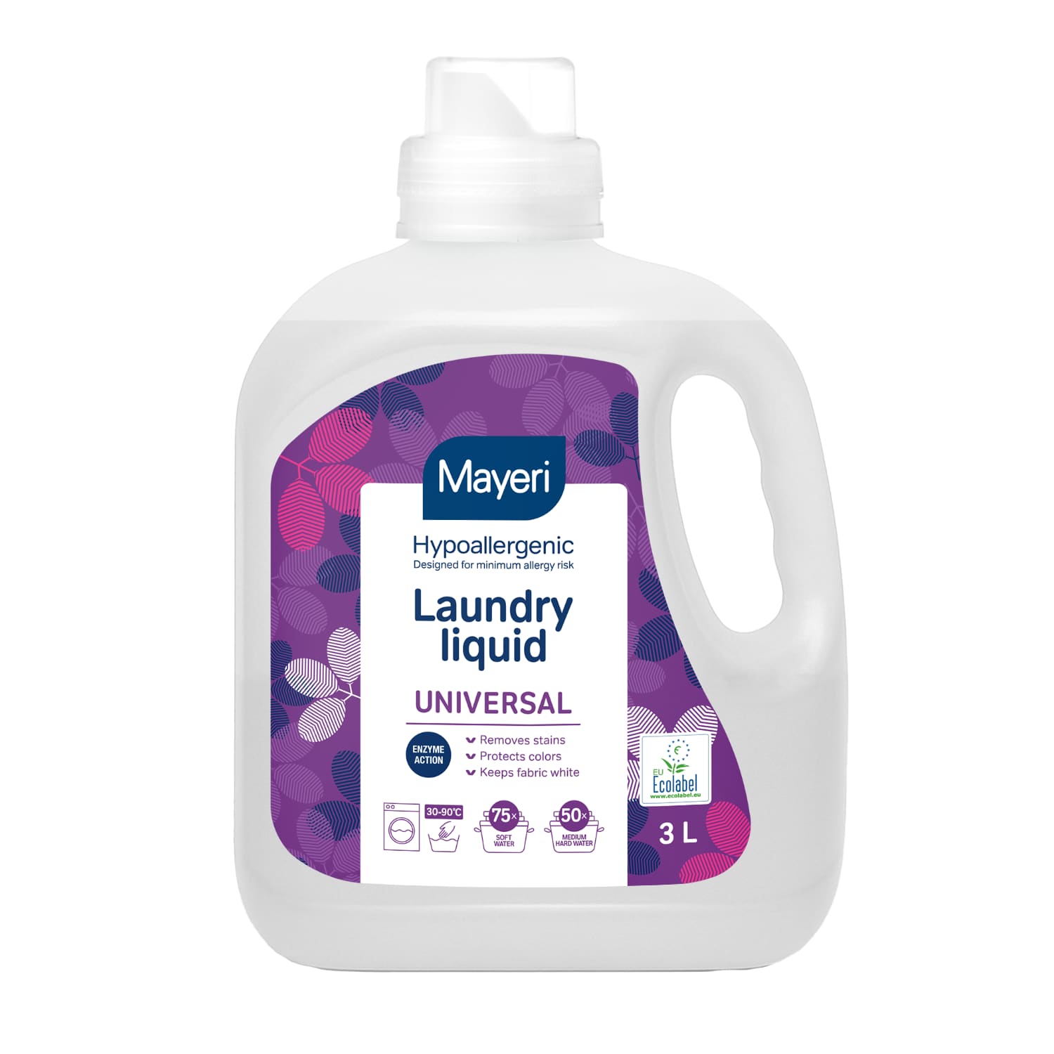 Skalb. gelis MAYERI UNIV. HYPOALLERGENIC, 3 l