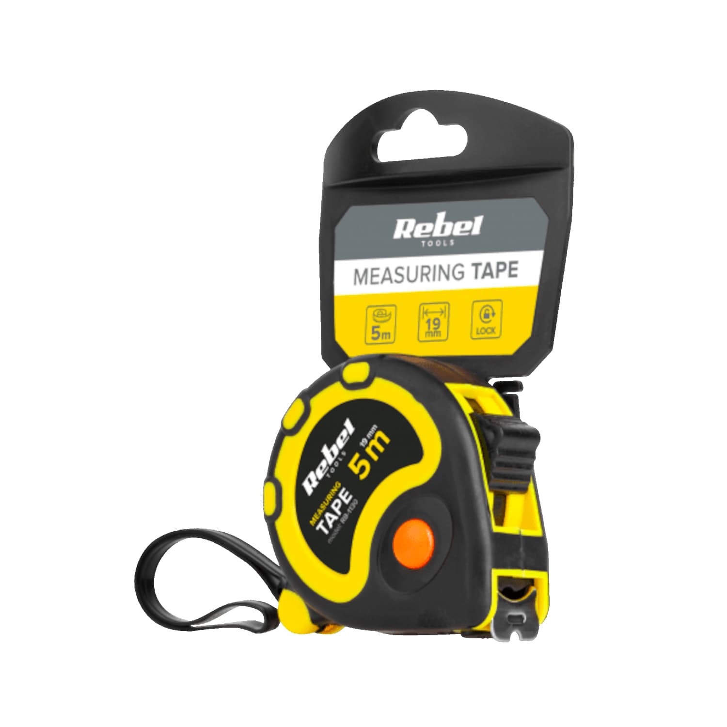 Mõõdulint Rebel 19mm x 5m