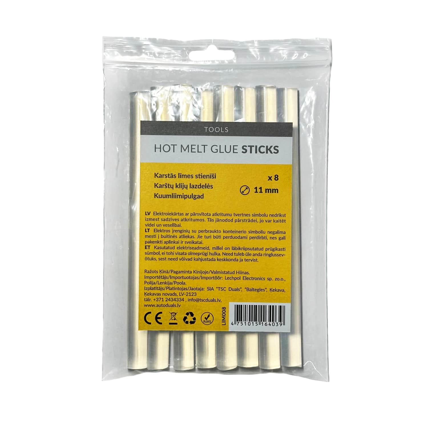 Liimipulk Rebel 11mm 8tk