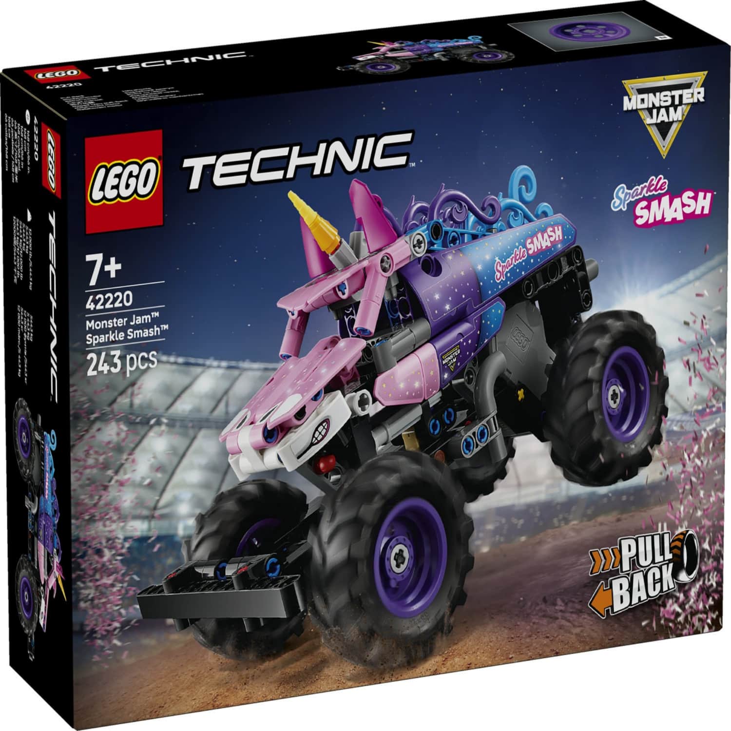Konstr. LEGO Monster Jam Sparkle Smash 42220