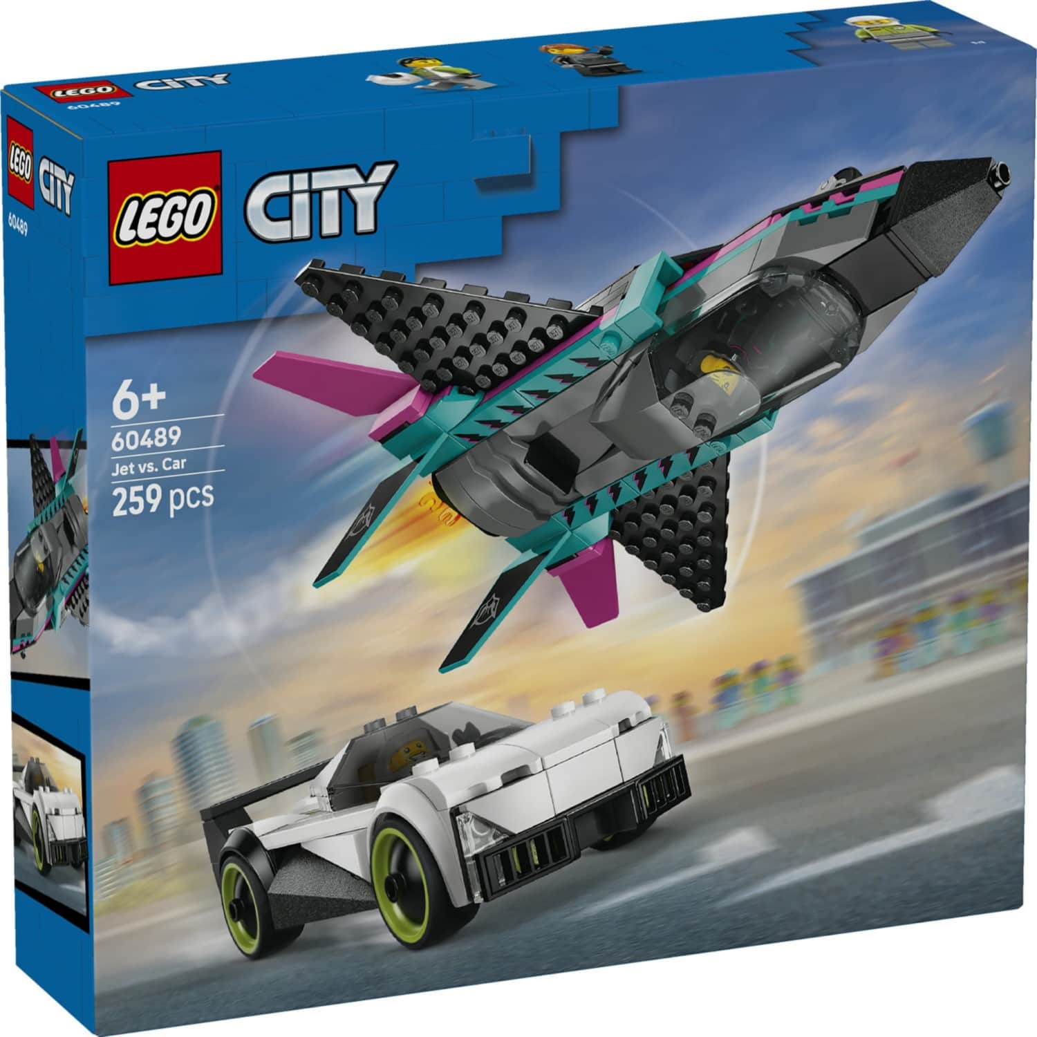 Konstr. Lego Lennuk Vs. Auto 60489