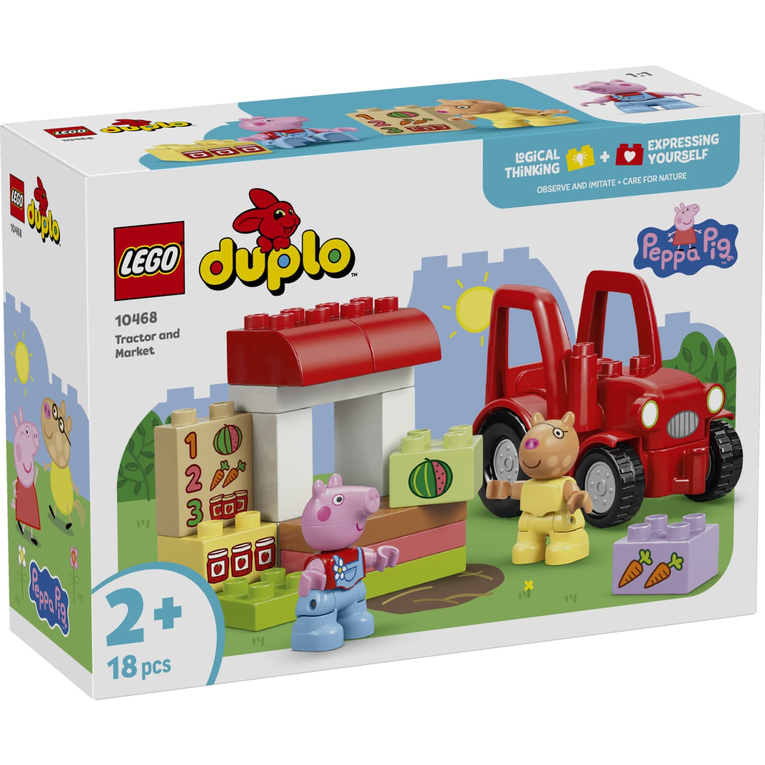 Konstr. Lego Traktors Un Tirgus 10468