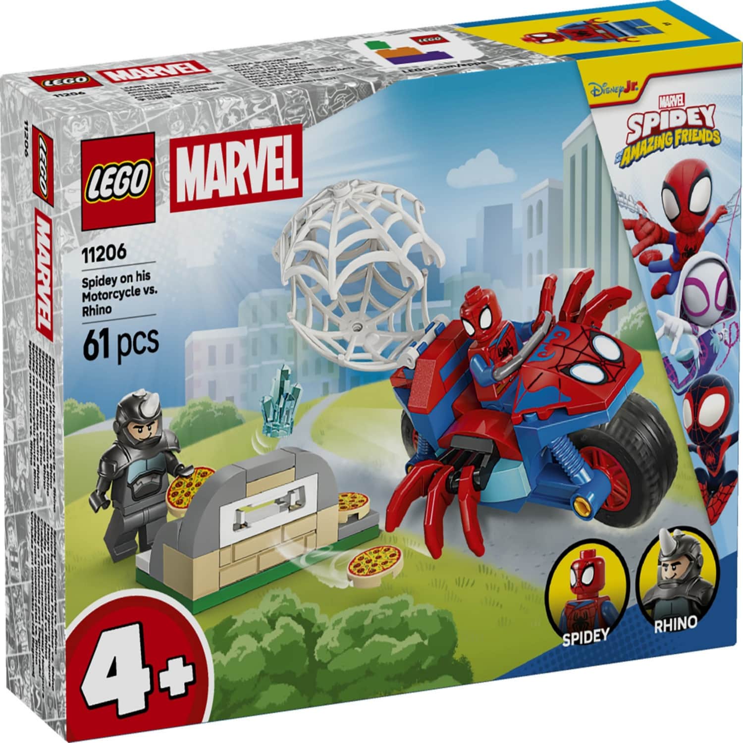 Konstr. Lego Spidey Uz Motocikla 11206